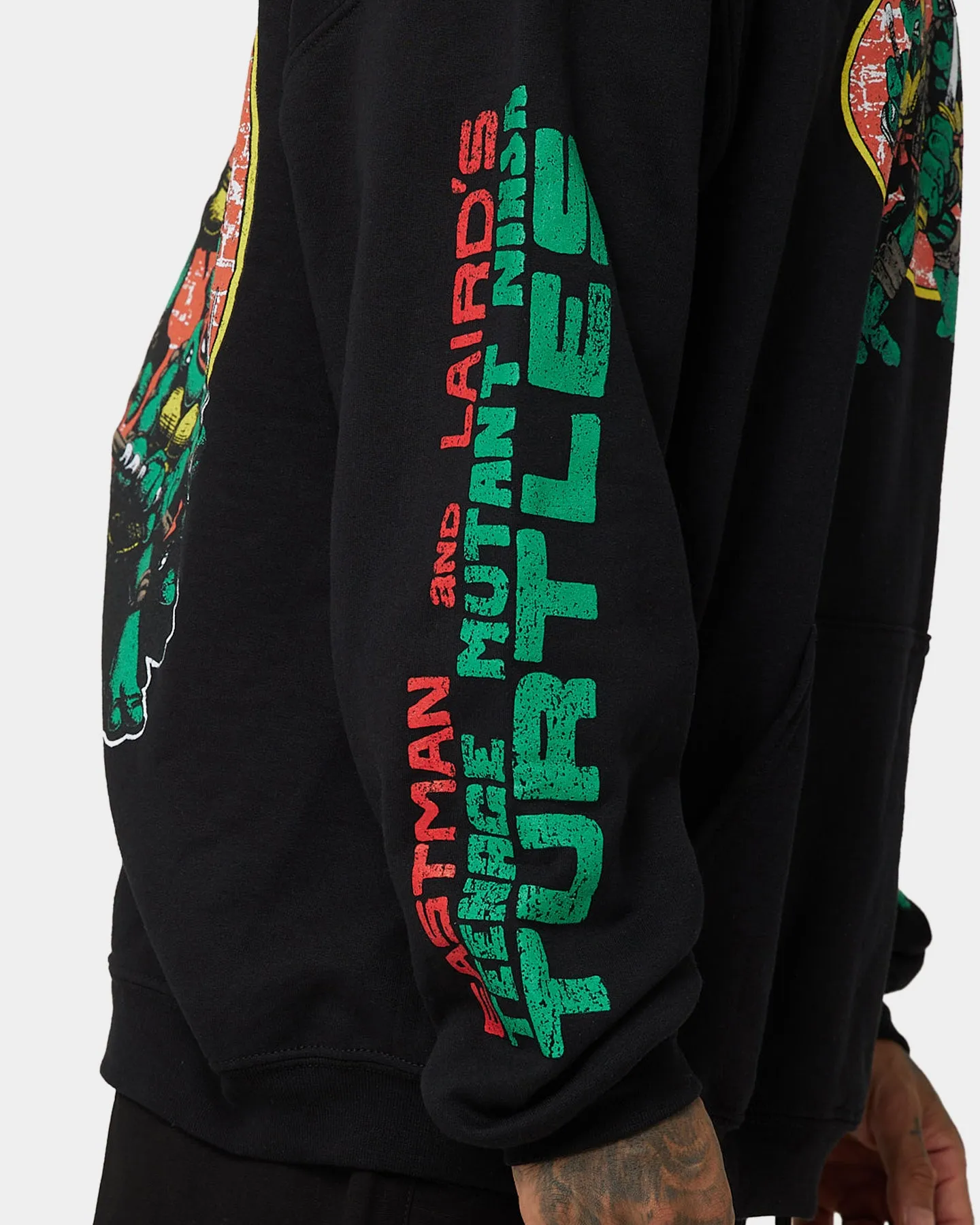American Thrift X Teenage Mutant Ninja Turtles OG Ninja Turtle Hoodie Black