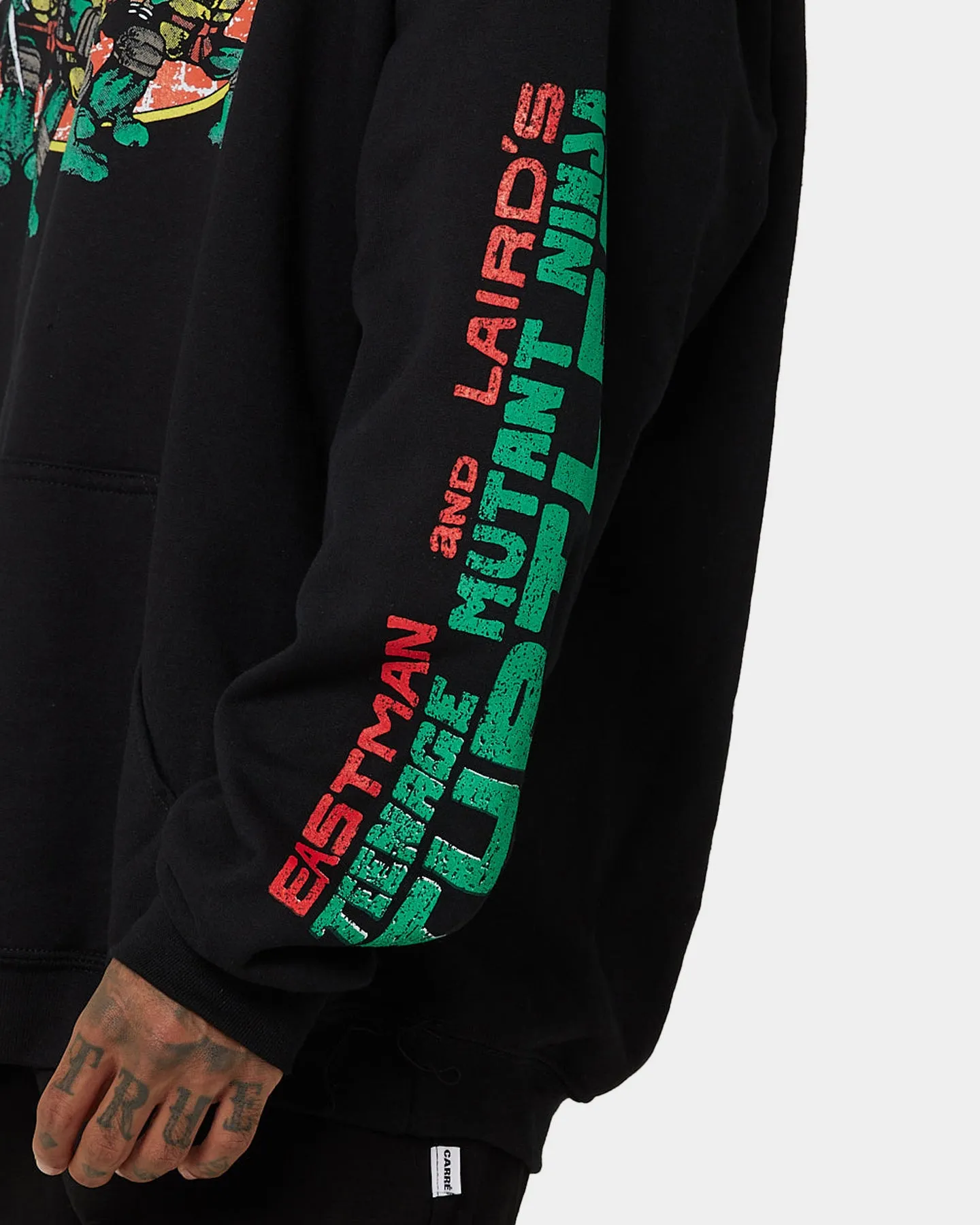 American Thrift X Teenage Mutant Ninja Turtles OG Ninja Turtle Hoodie Black