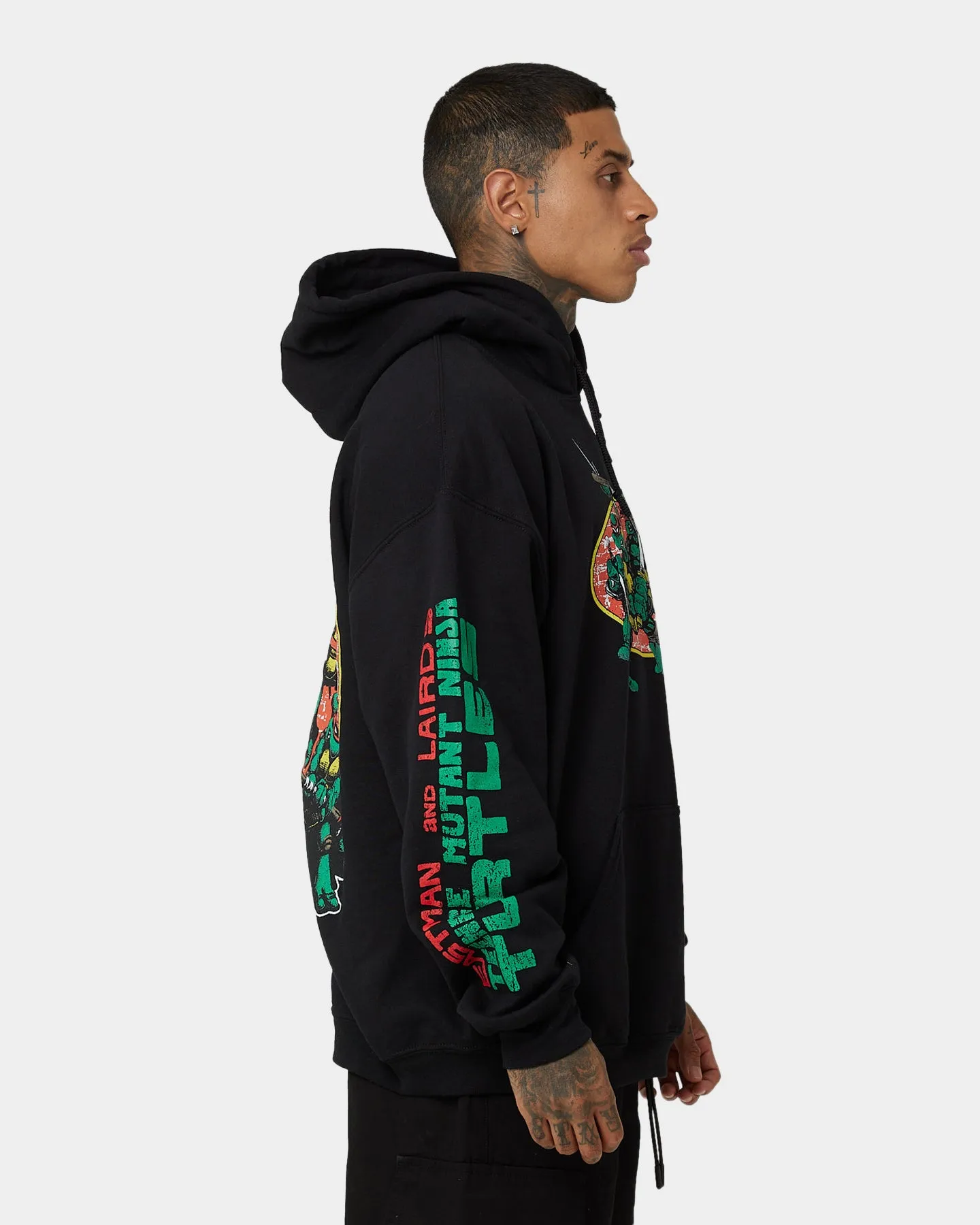 American Thrift X Teenage Mutant Ninja Turtles OG Ninja Turtle Hoodie Black