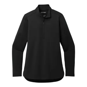 B2423W Ladies C-FREE Double Knit 1/4-Zip