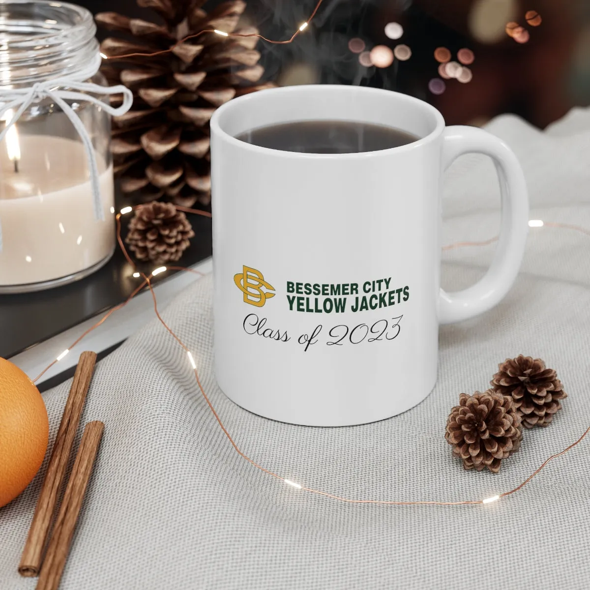 Bessemer City Yellow Jackets Class of 2023 Ceramic Mug 11oz