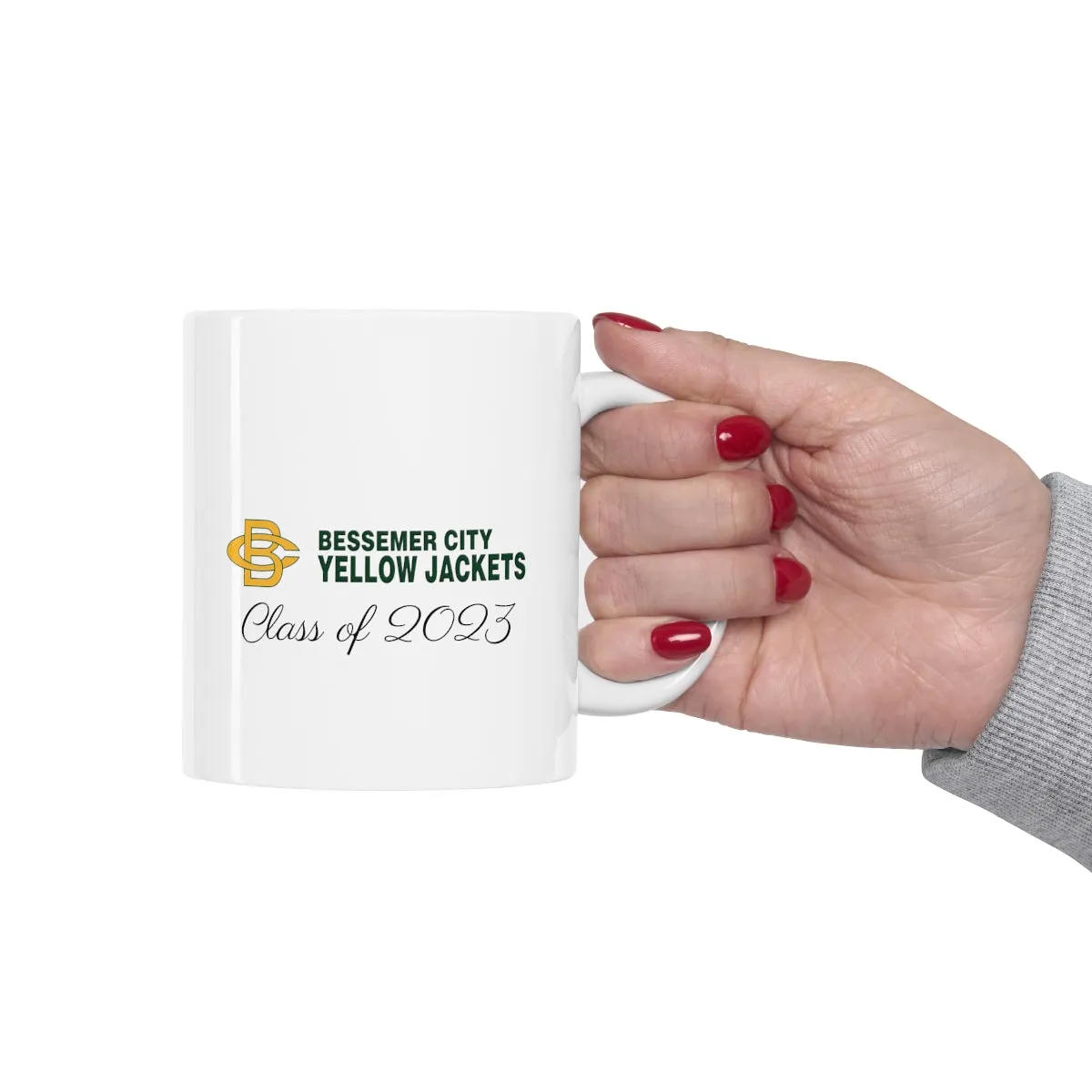 Bessemer City Yellow Jackets Class of 2023 Ceramic Mug 11oz