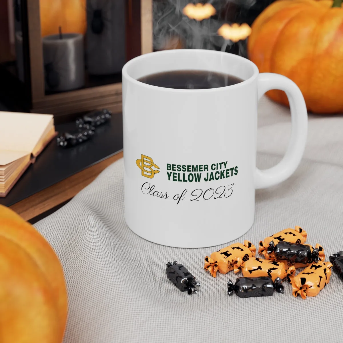 Bessemer City Yellow Jackets Class of 2023 Ceramic Mug 11oz