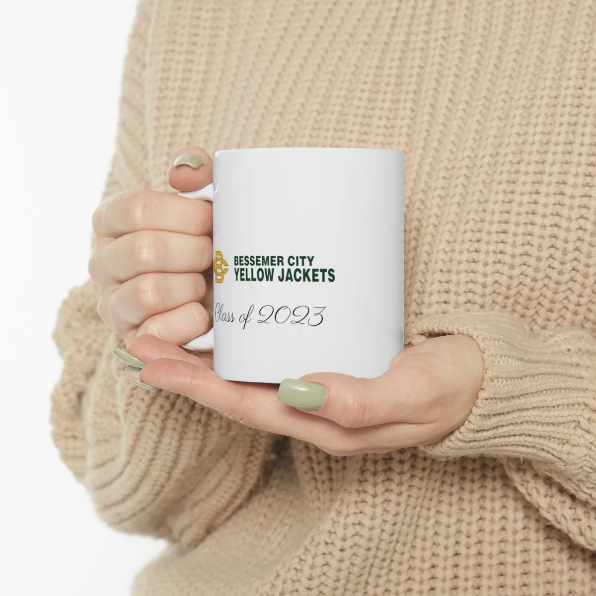 Bessemer City Yellow Jackets Class of 2023 Ceramic Mug 11oz