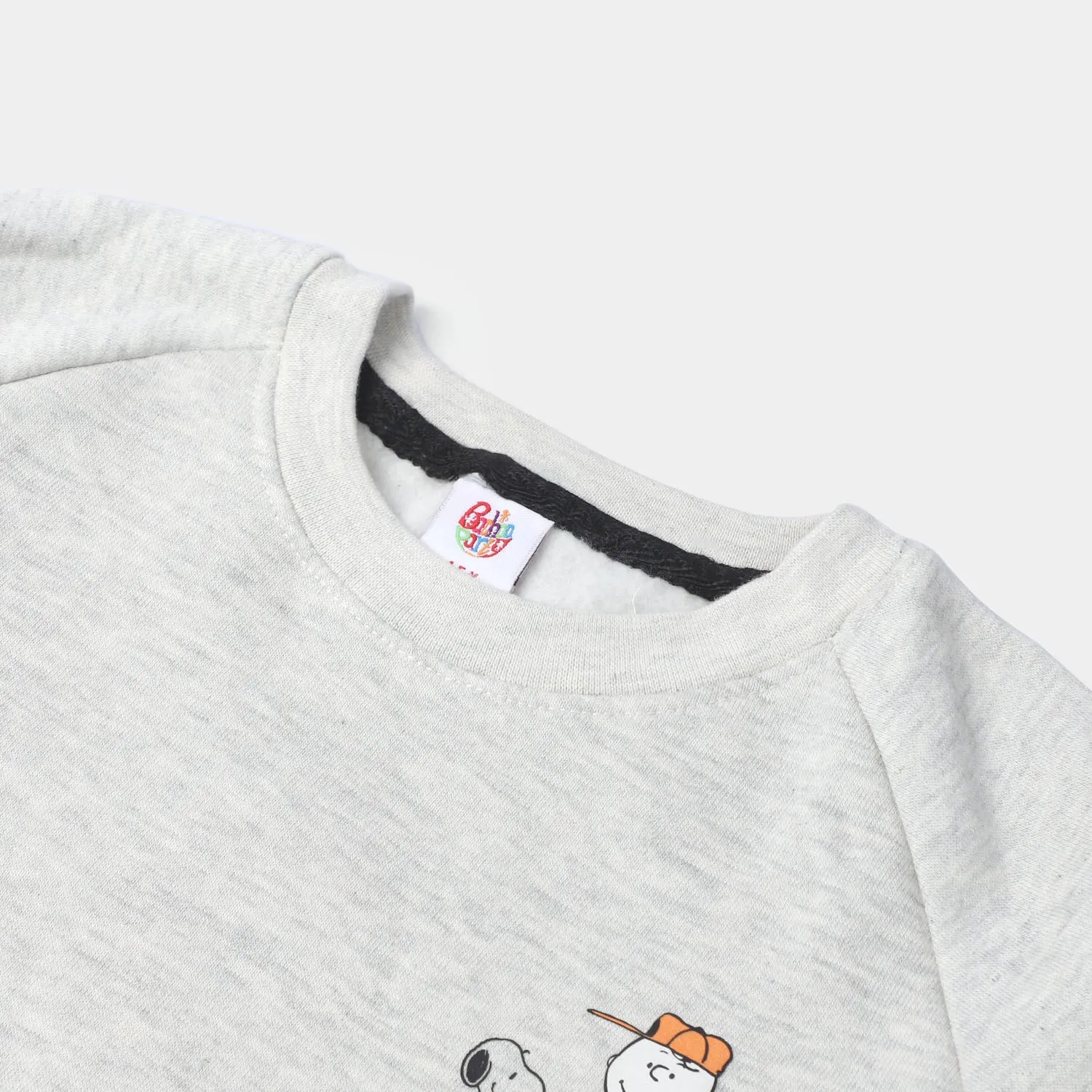 Boys Sweatshirt Happiness - Off/W/Mela