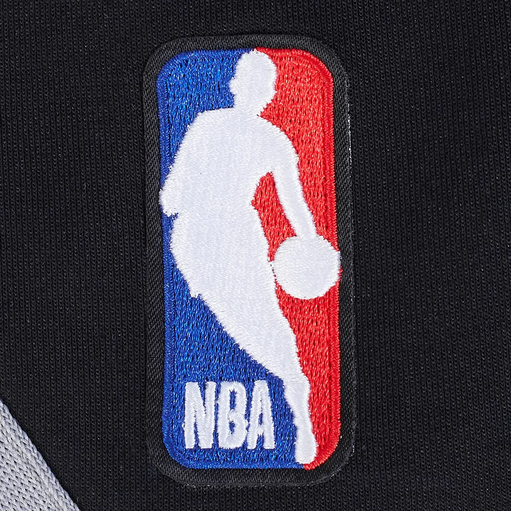 CHARLOTTE HORNETS LAMELO BALL #1 CLASSIC MEN'S WARM UP JACKET (BLACK/GRAY)