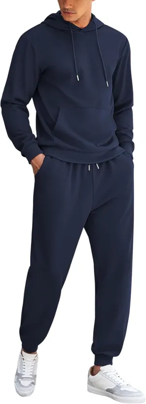 COOFANDY Men's Tracksuit 2 Piece Hoodie Athletic Sweatsuits Casual Jogging Suit Sets