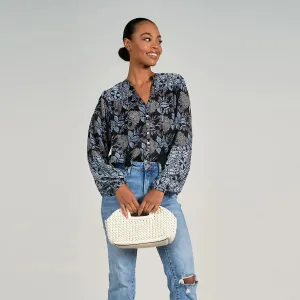 Costa Print Blouse