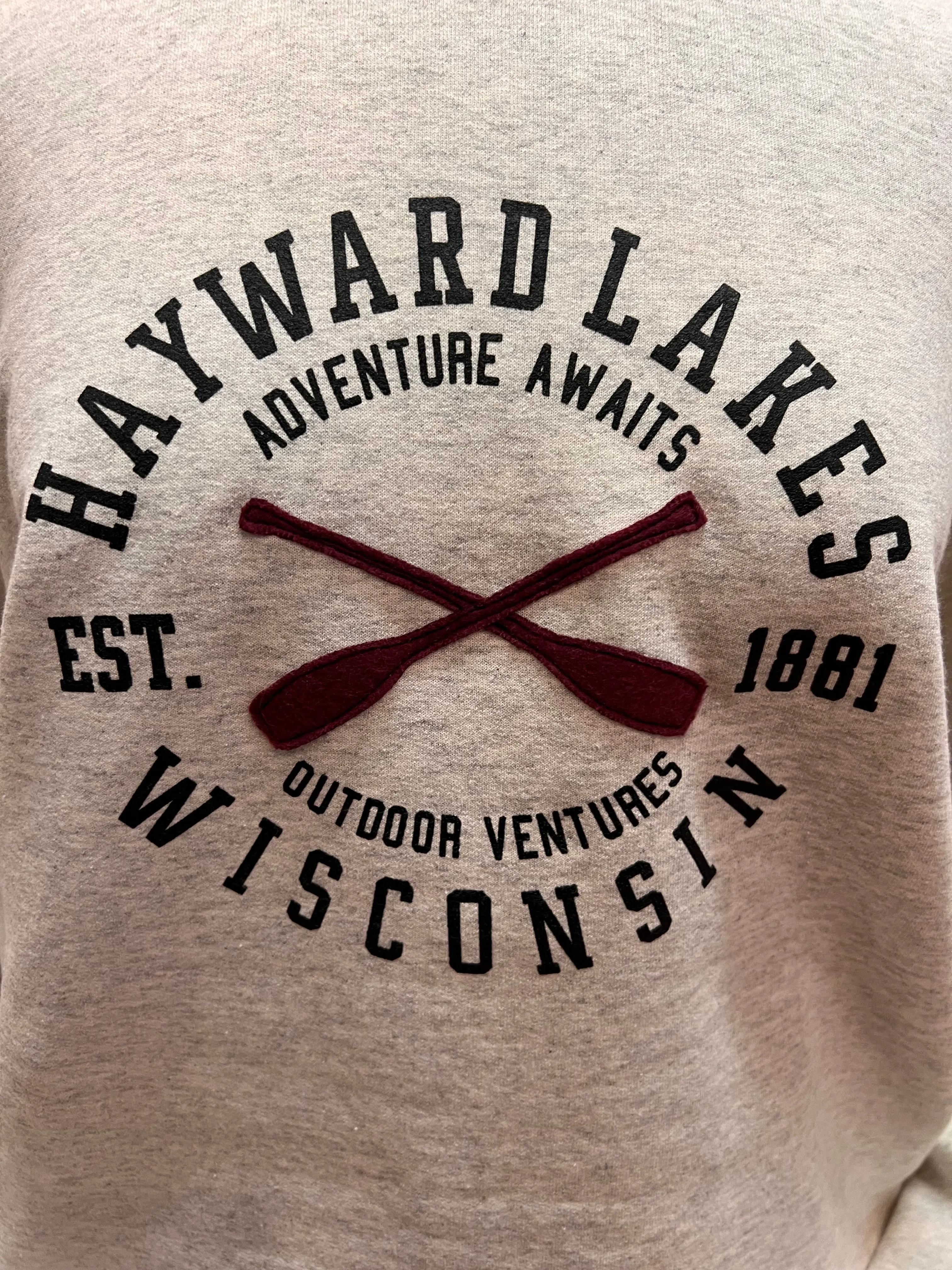 Crew Sweatshirt Adventure Awaits