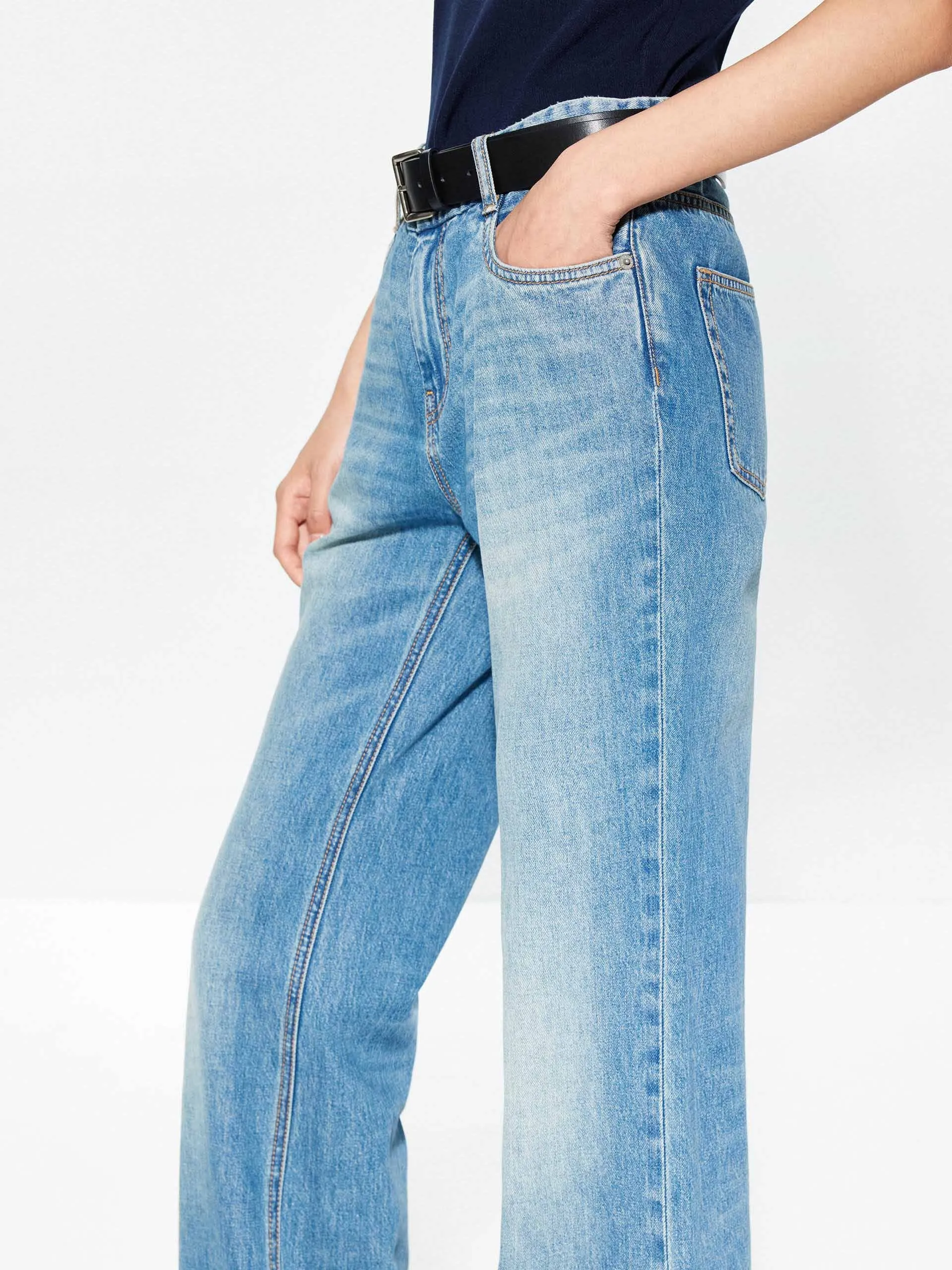 Flared Full Length Jeans