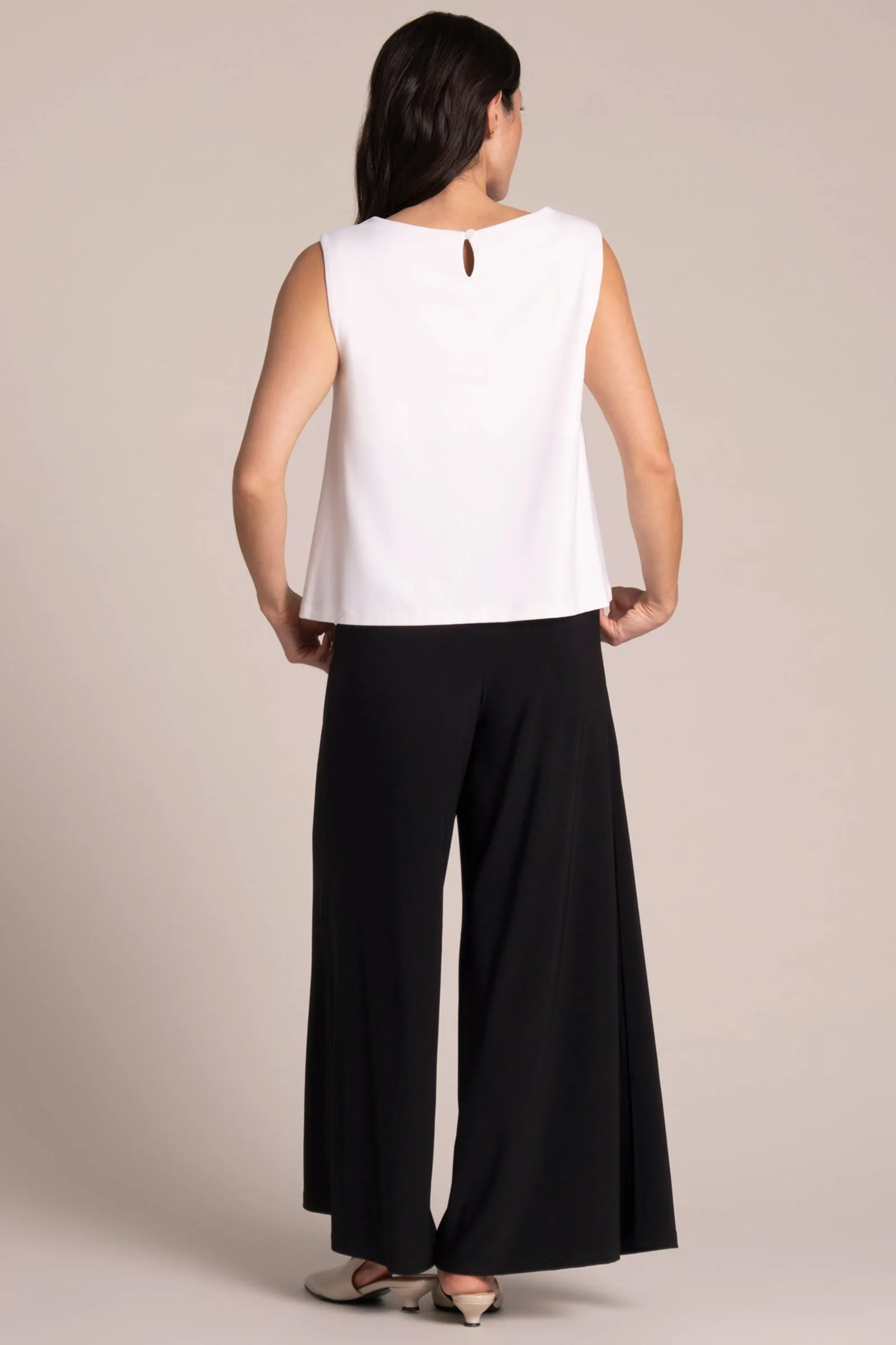Flared Shell | White