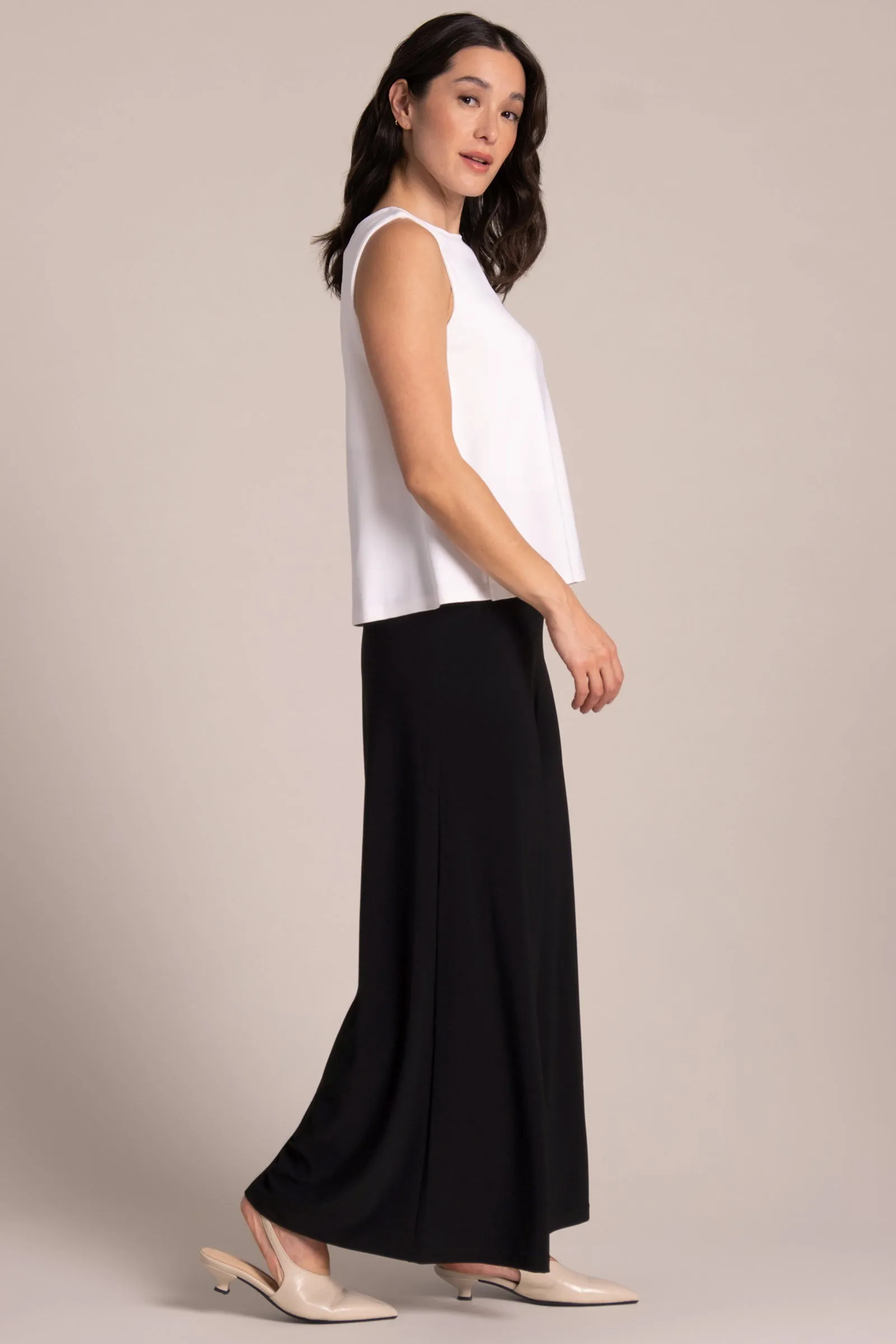 Flared Shell | White
