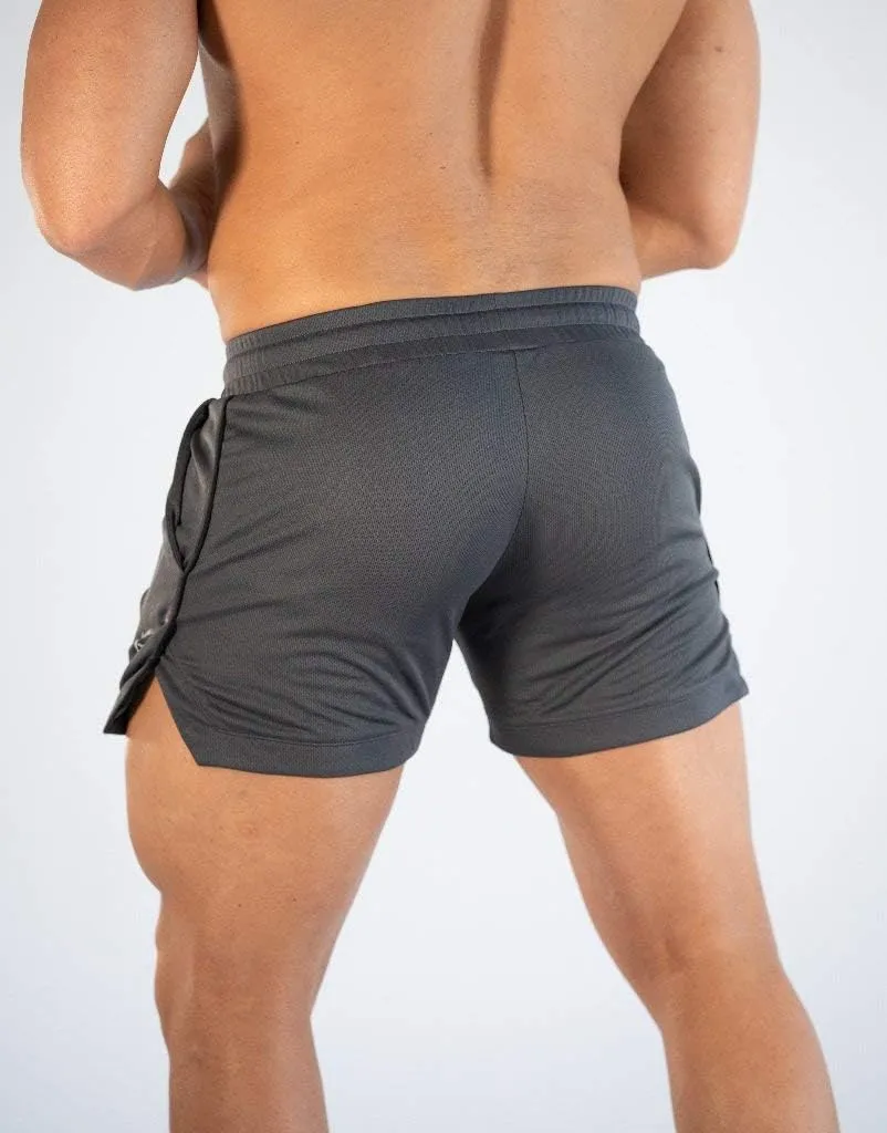 FLYFIREFLY Men's Gym Workout Shorts Running Lightweight Athletic Short Pants Bodybuilding Training