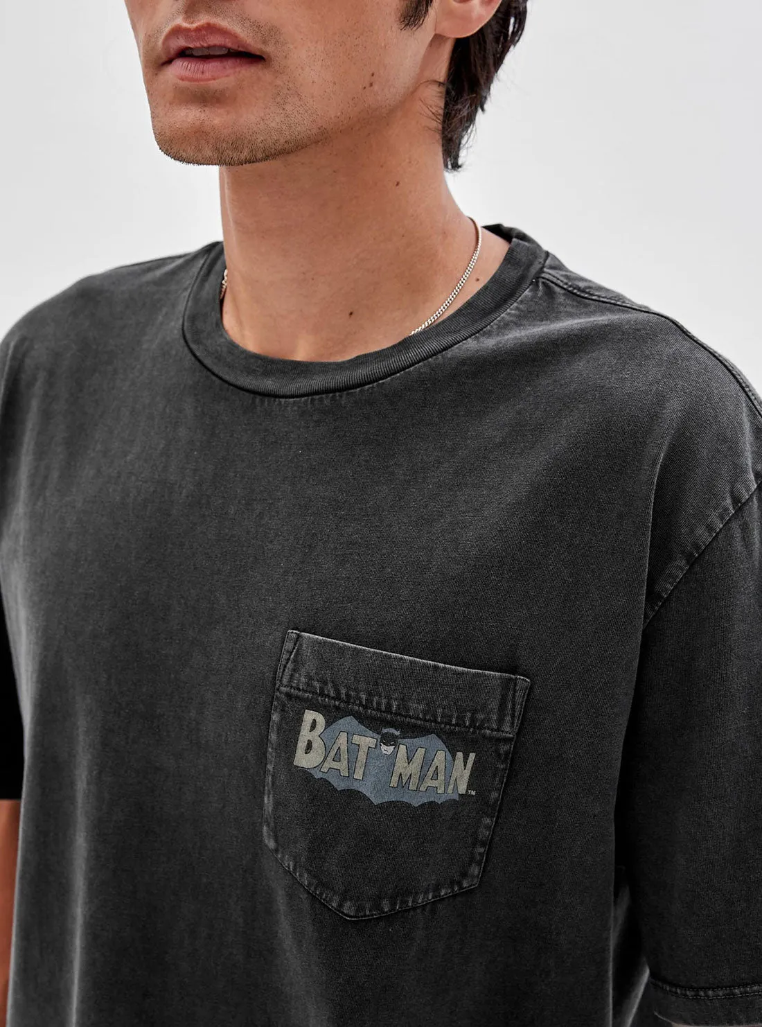 Guess Originals x Batman Black Spotlight T-Shirt