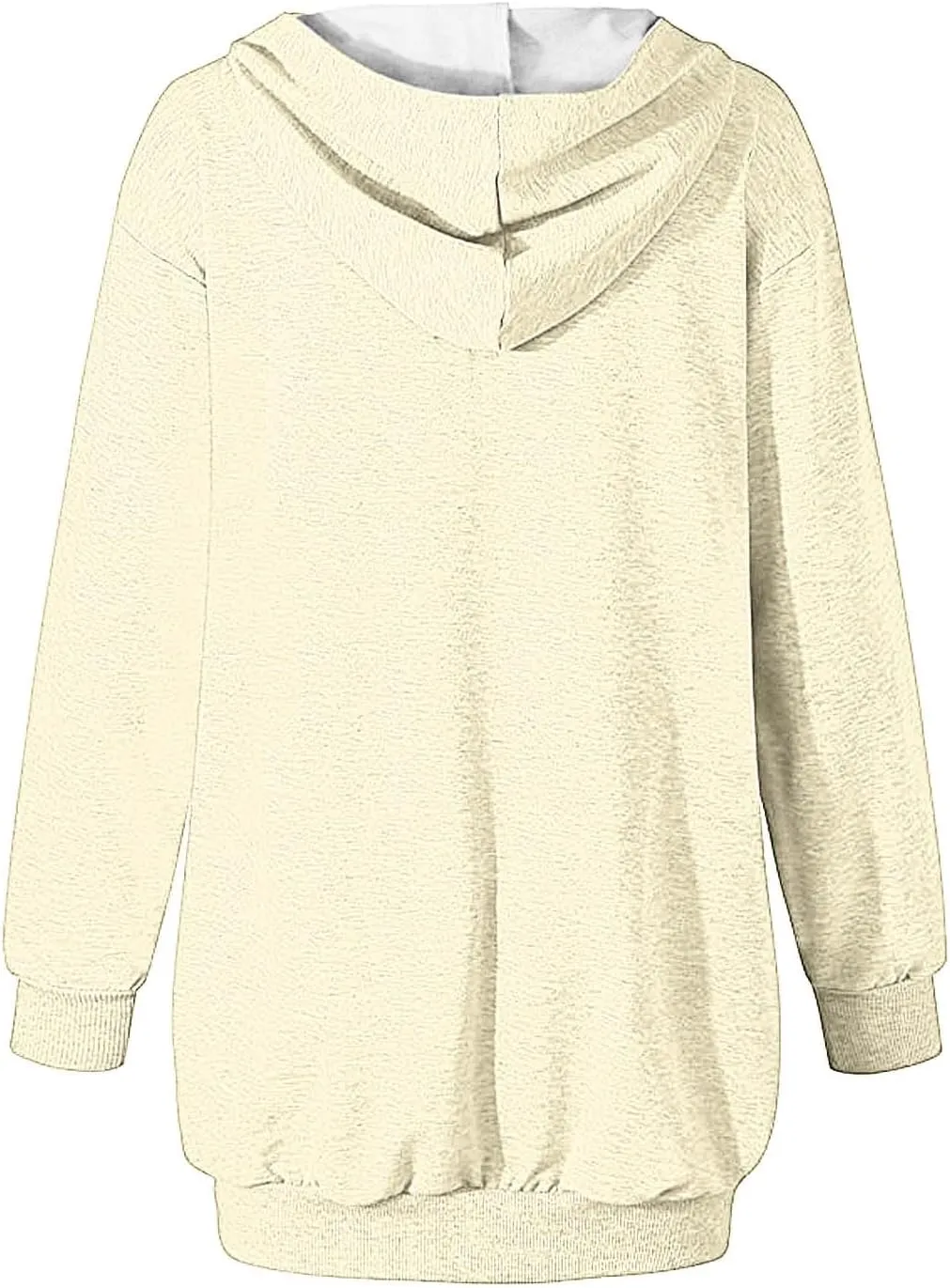 Heartbeat Paw Hoodie Dress for Women Long Sleeve Hooded Sweatshirt with Pockets Casual Oversize Pullover Fall Lounge