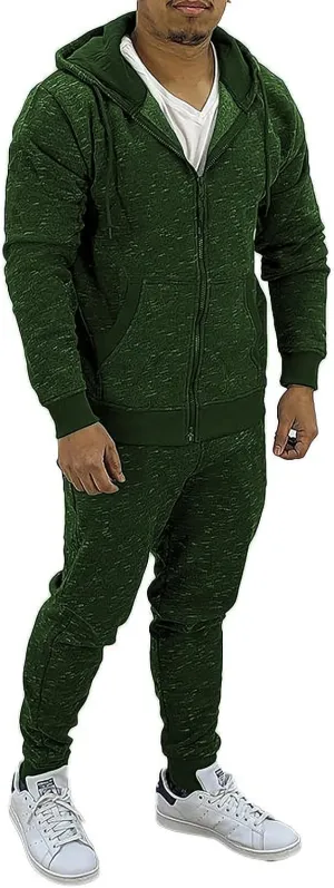 HHGKED Mens 2 Piece set Outfits Comfy Sweatsuits Athletic Jogging Tracksuit Hooded Sweatshirt and Joggers Sweatpants