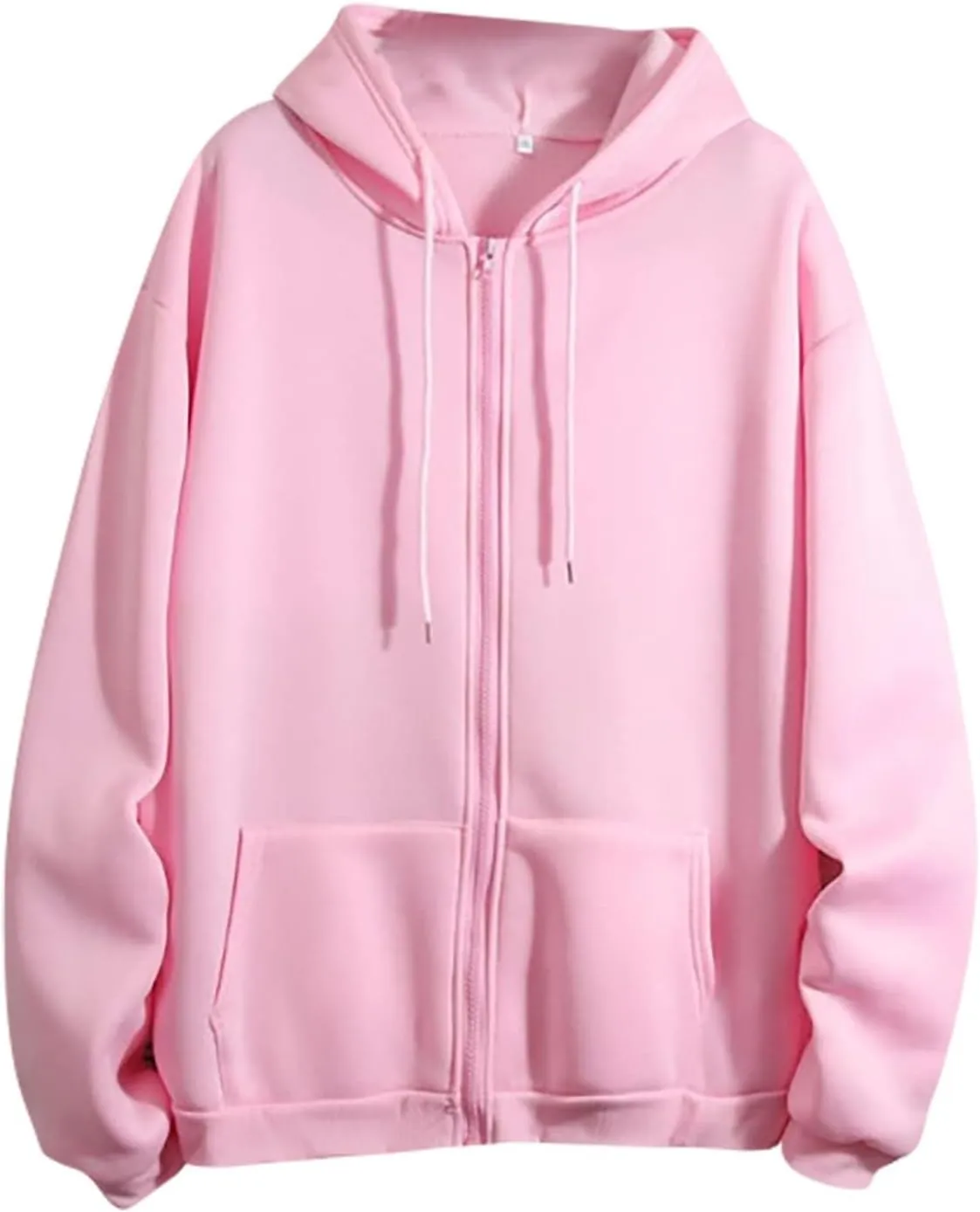 hlysgo Zip Up Hoodies for Women, Fashion Hooded Sweatshirt Jacket Casual Long Sleeve Hoodie Teen Girls Fall Jackets