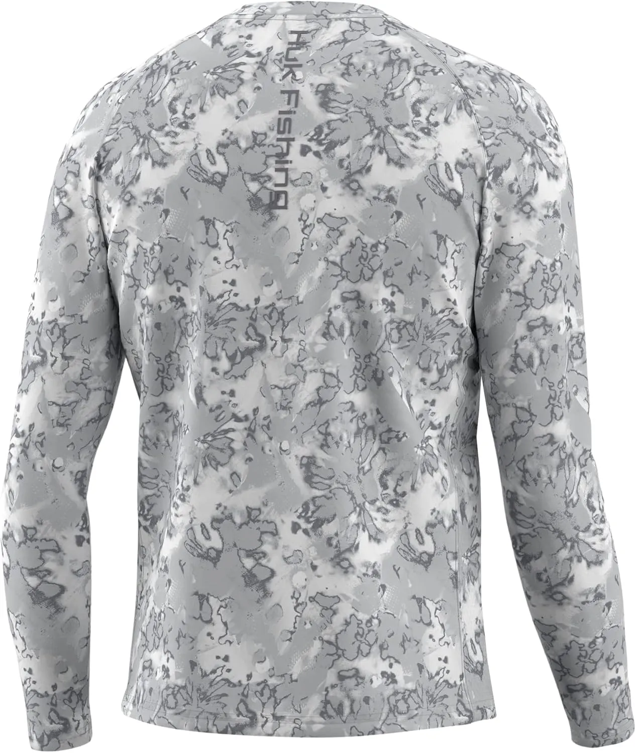HUK Men's Pursuit Crew Long Sleeve, Sun Protecting Fishing Shirt