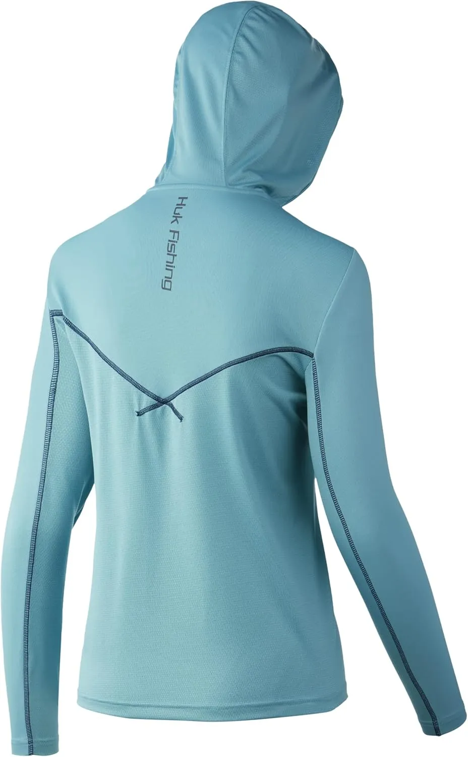 HUK Women's Icon X Hoodie |UPF 50  Long-Sleeve Fishing Shirt