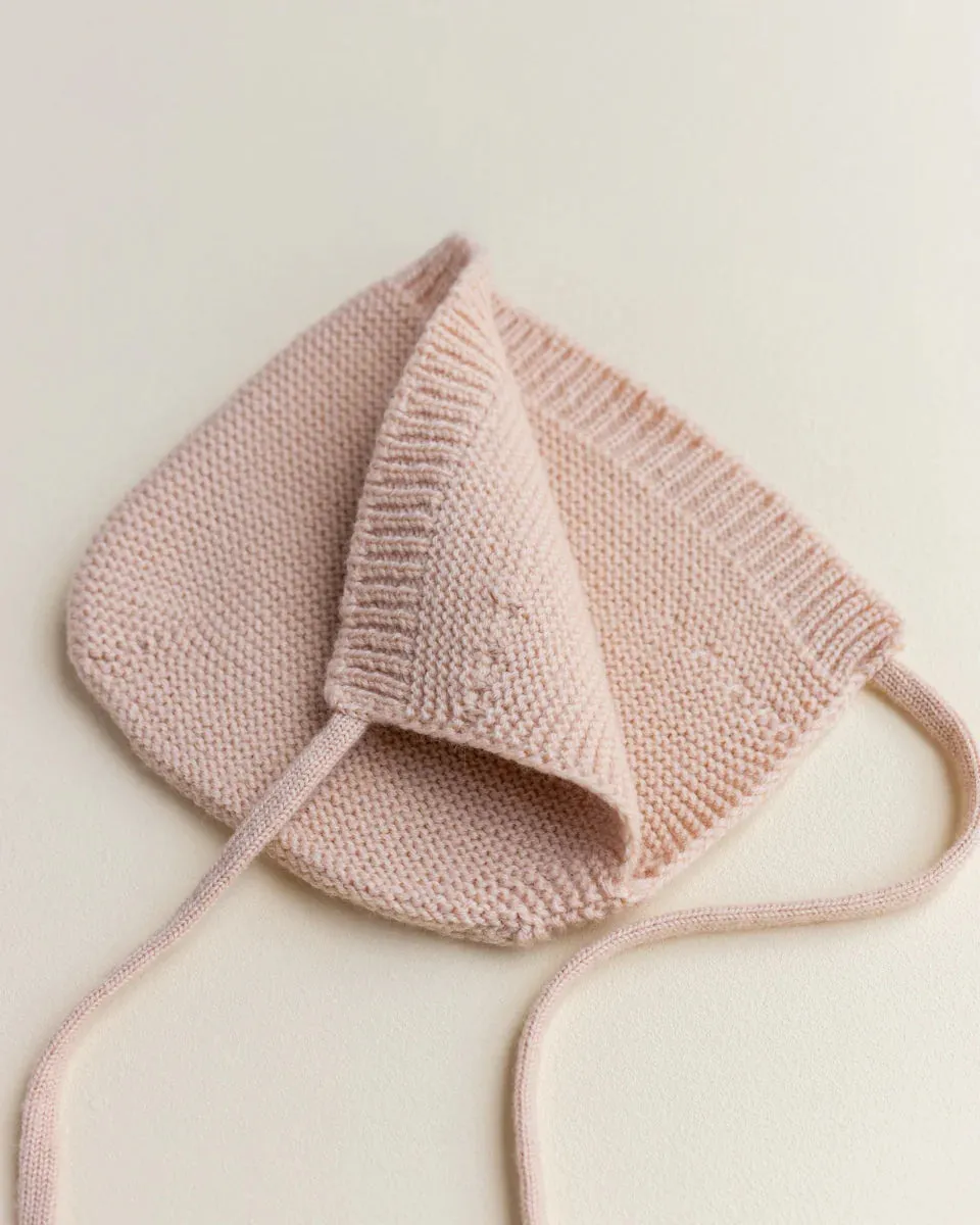 Hvid Dolly Bonnet - Apricot