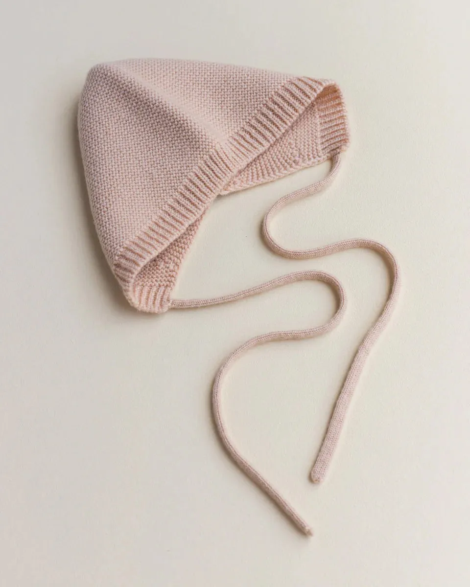 Hvid Dolly Bonnet - Apricot