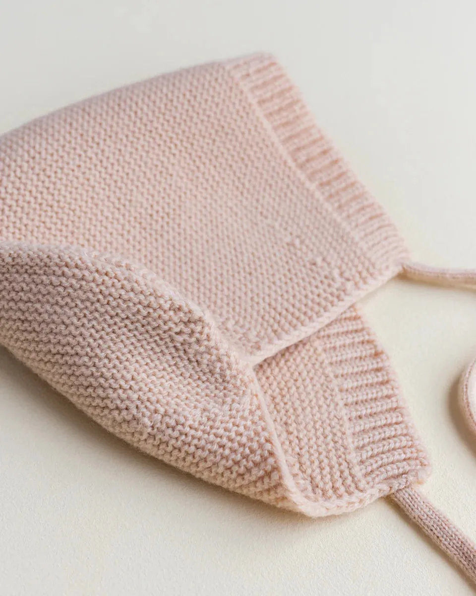 Hvid Dolly Bonnet - Apricot