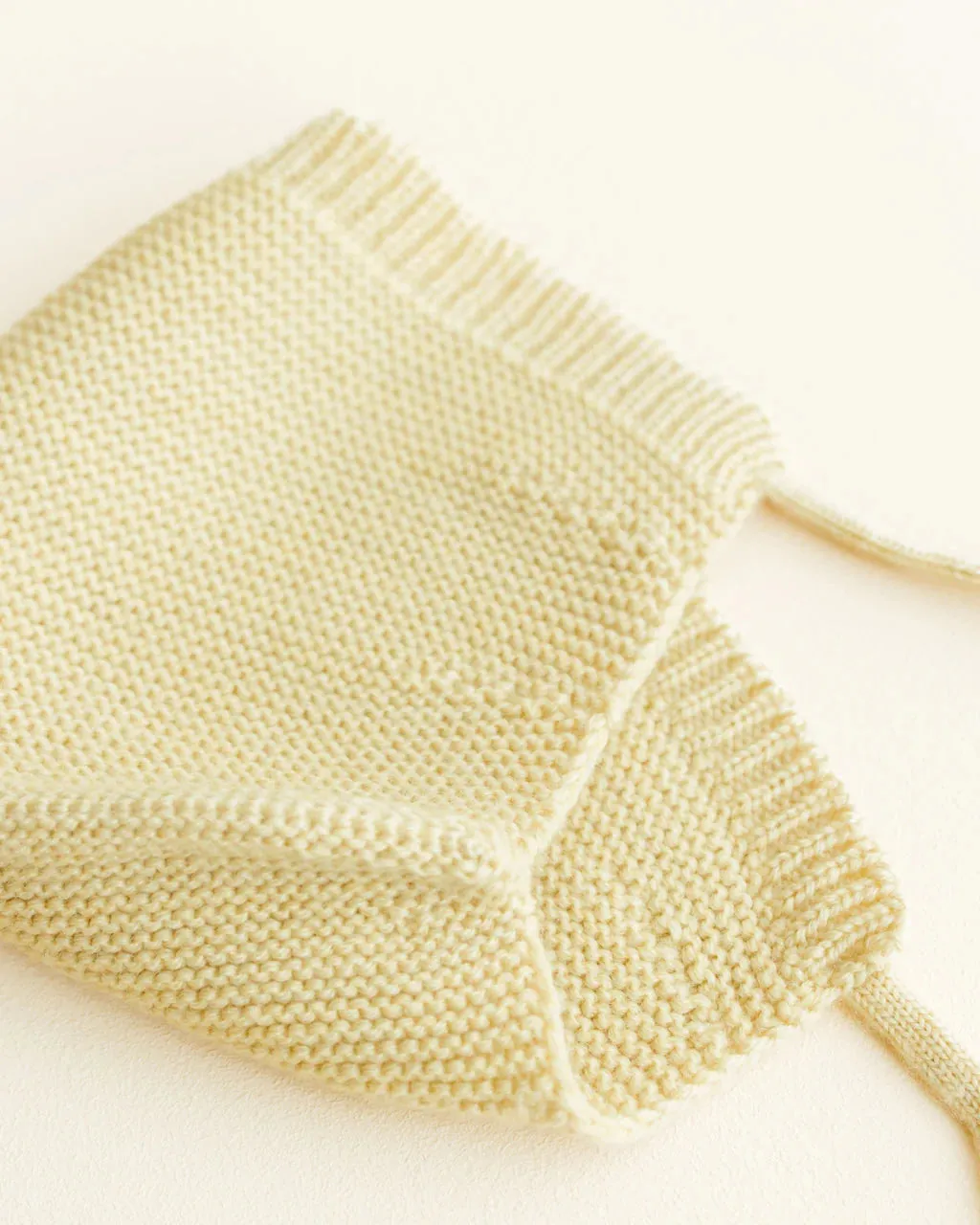 Hvid Dolly Bonnet - Light Yellow