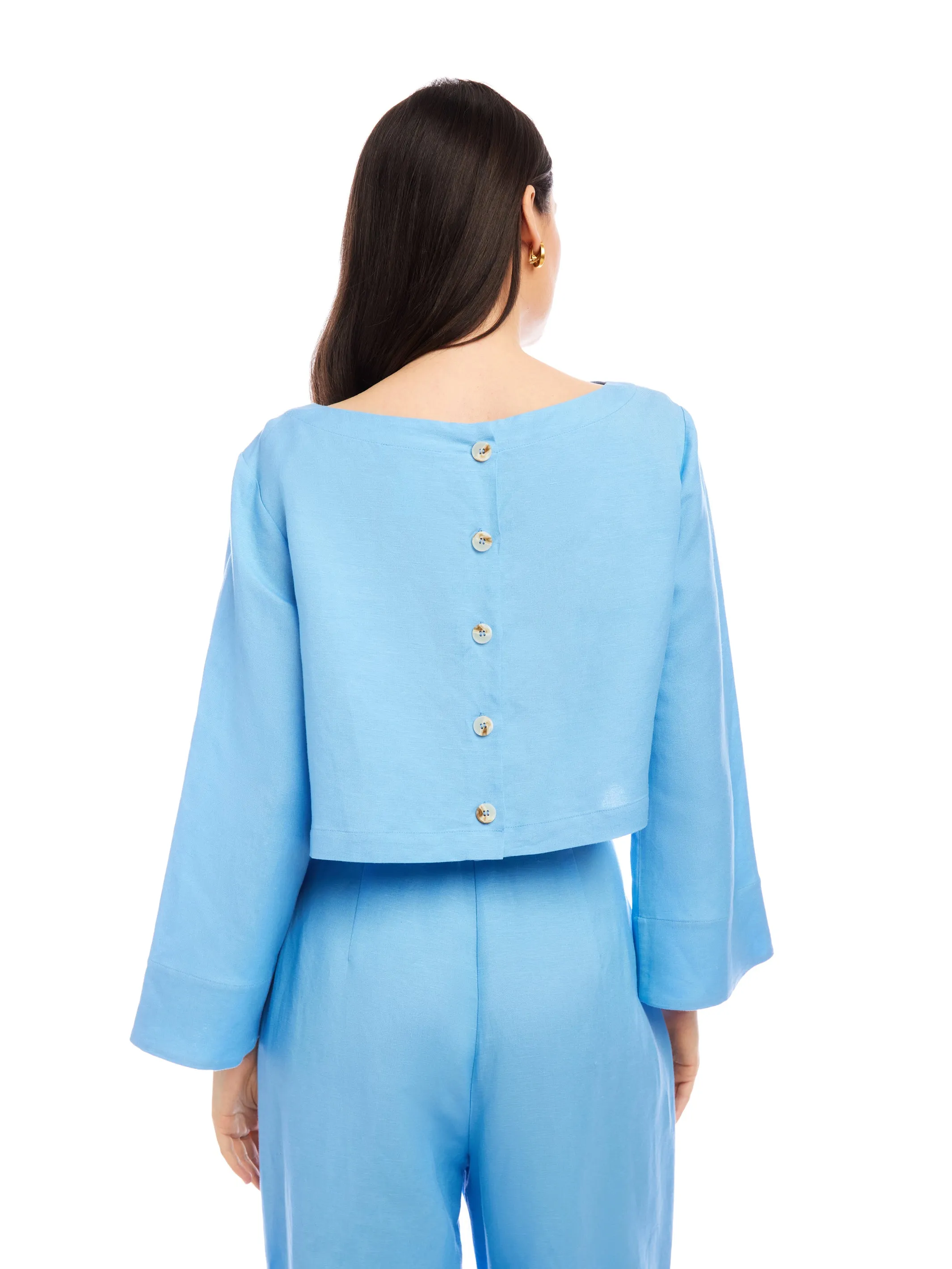Junie Flared Long Sleeve Top