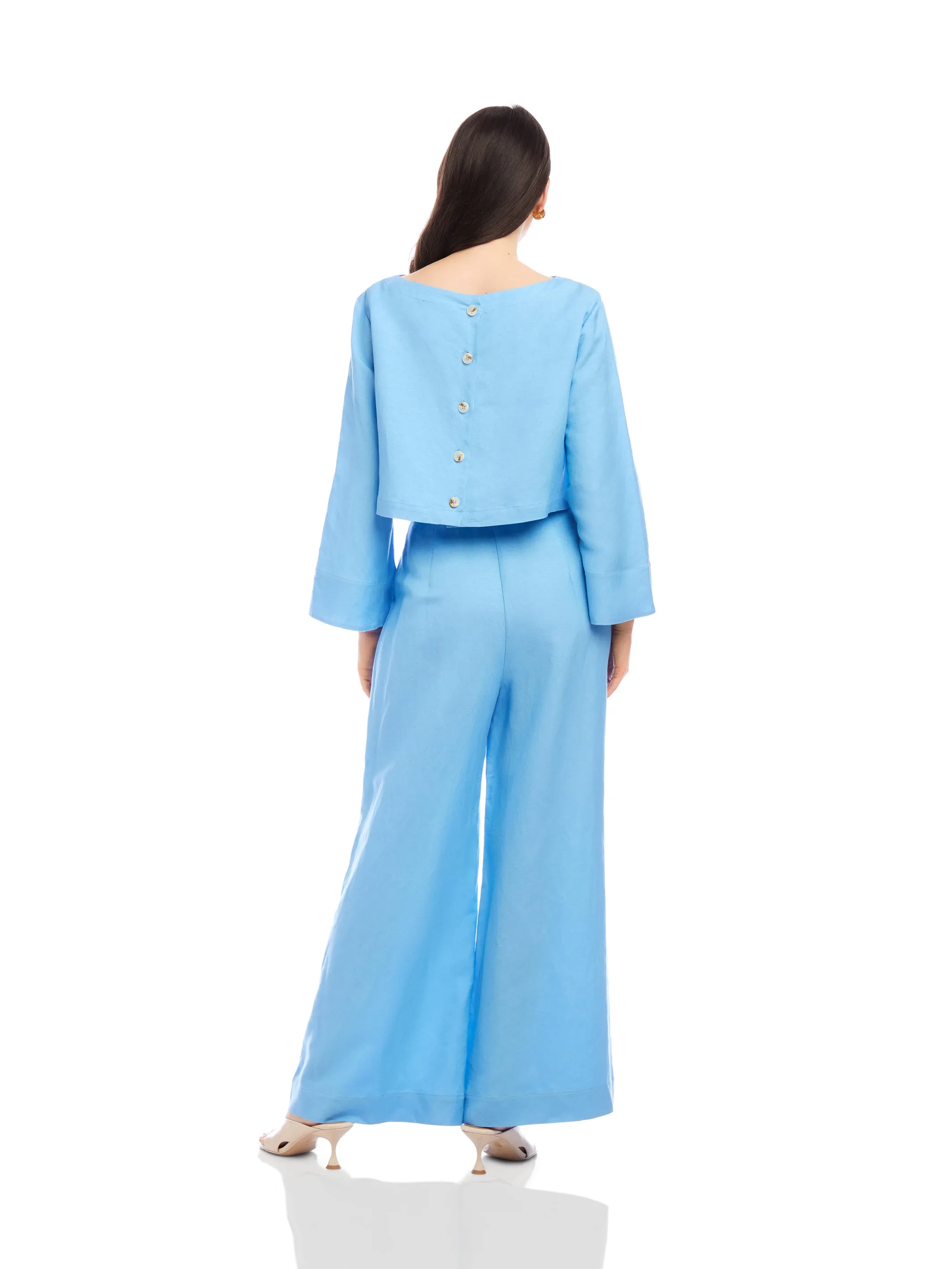 Junie Flared Long Sleeve Top
