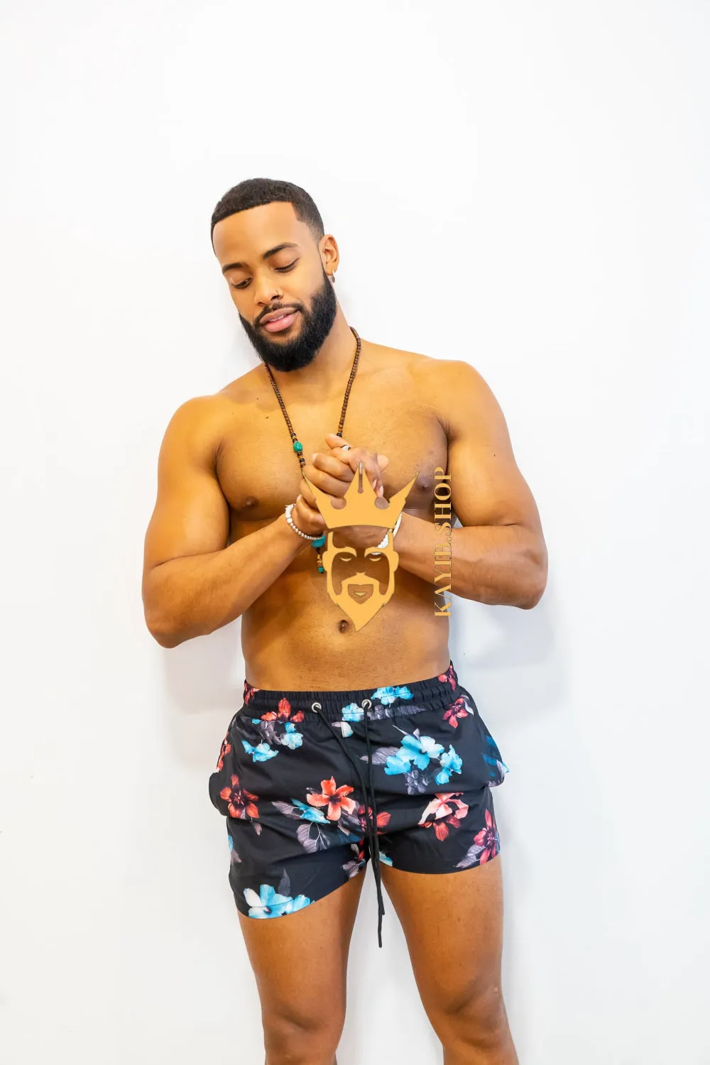 Kayib Floral Shorts - Make a Statement at the Beach with Trendsetting Style and Unmatched Comfort