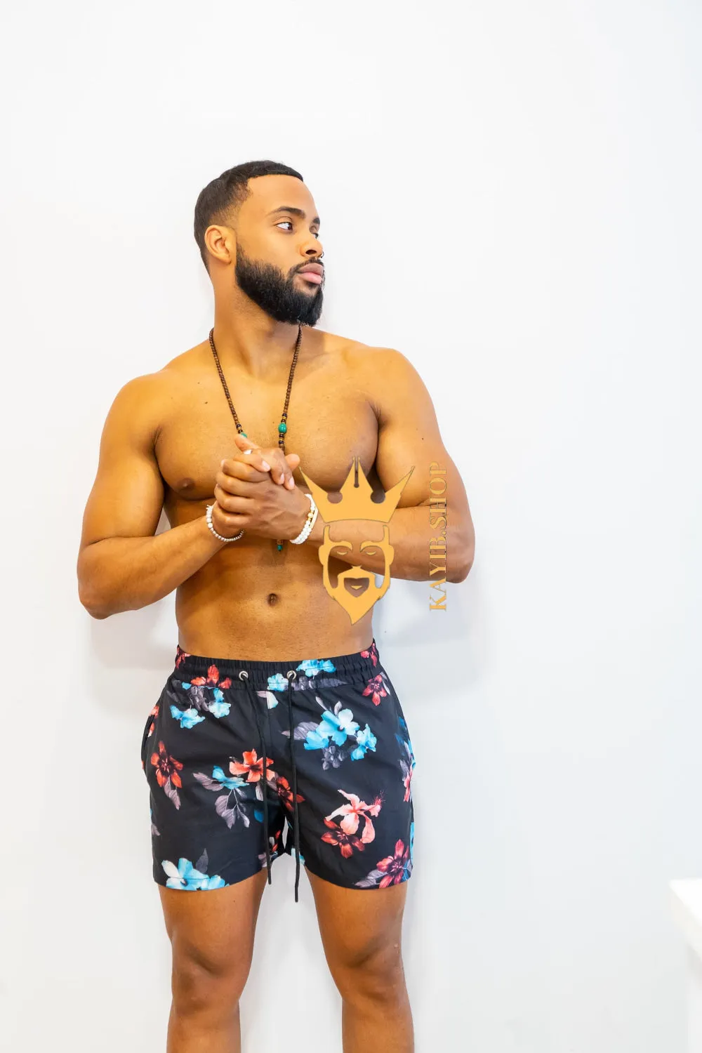 Kayib Floral Shorts - Make a Statement at the Beach with Trendsetting Style and Unmatched Comfort