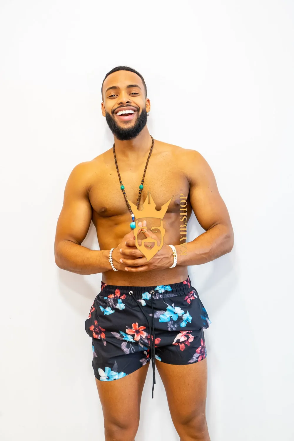 Kayib Floral Shorts - Make a Statement at the Beach with Trendsetting Style and Unmatched Comfort