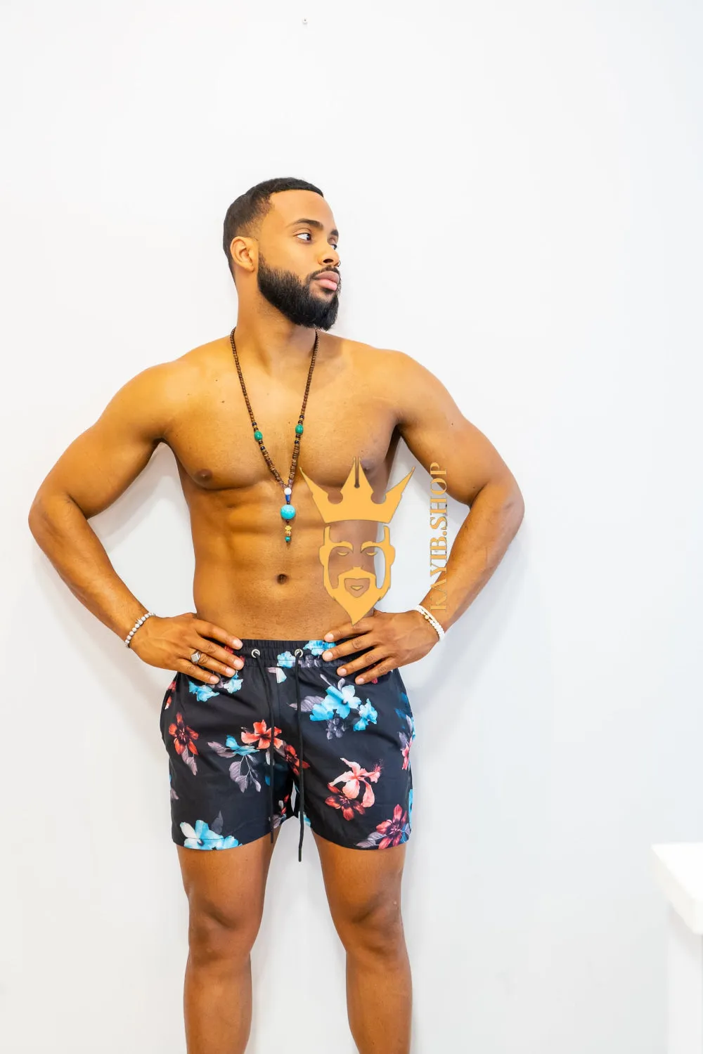 Kayib Floral Shorts - Make a Statement at the Beach with Trendsetting Style and Unmatched Comfort