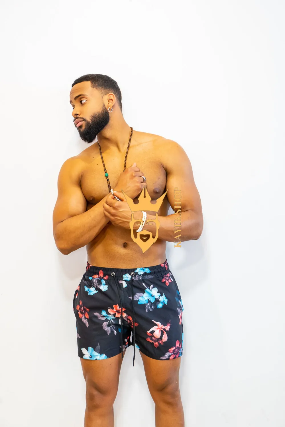 Kayib Floral Shorts - Make a Statement at the Beach with Trendsetting Style and Unmatched Comfort