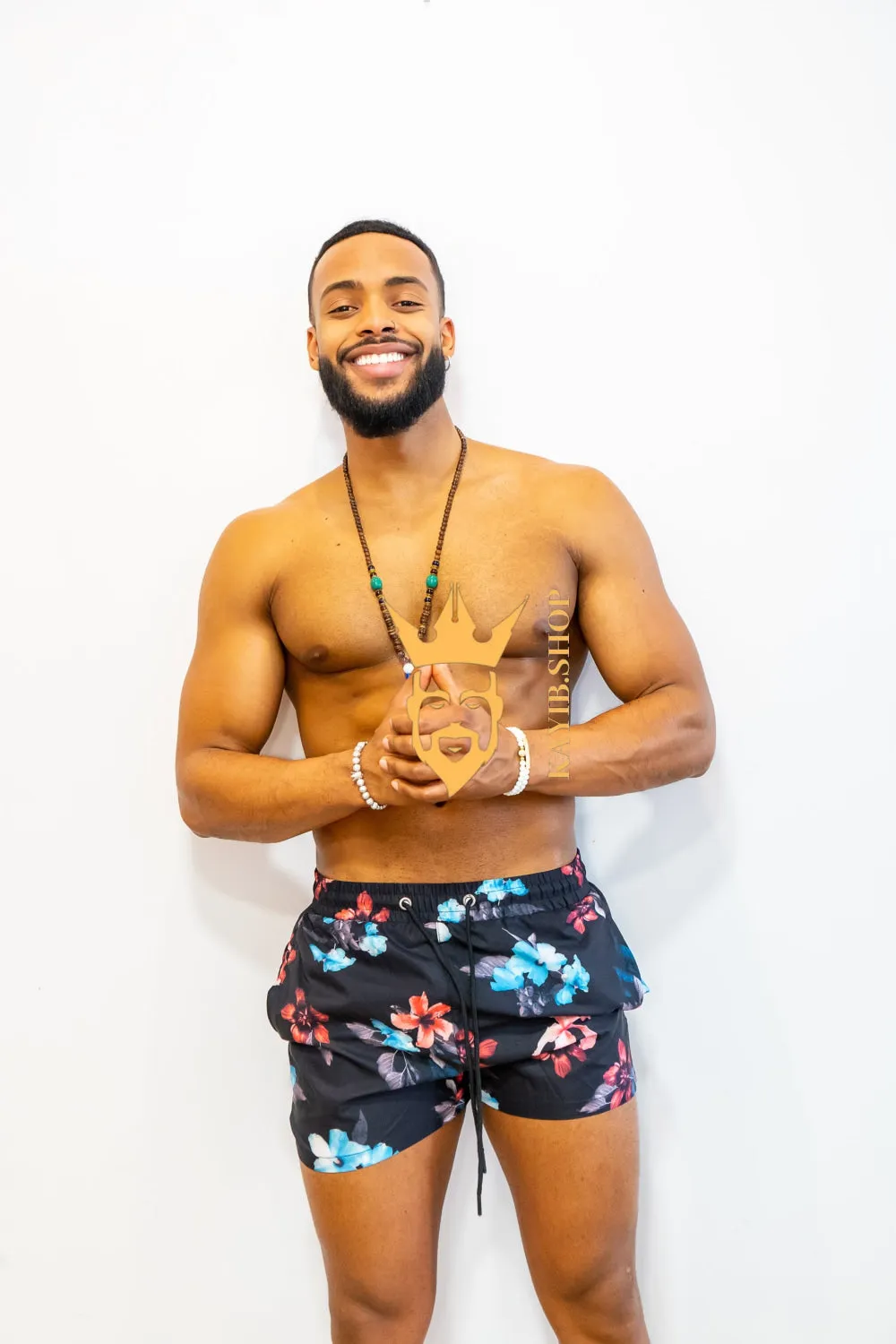 Kayib Floral Shorts - Make a Statement at the Beach with Trendsetting Style and Unmatched Comfort