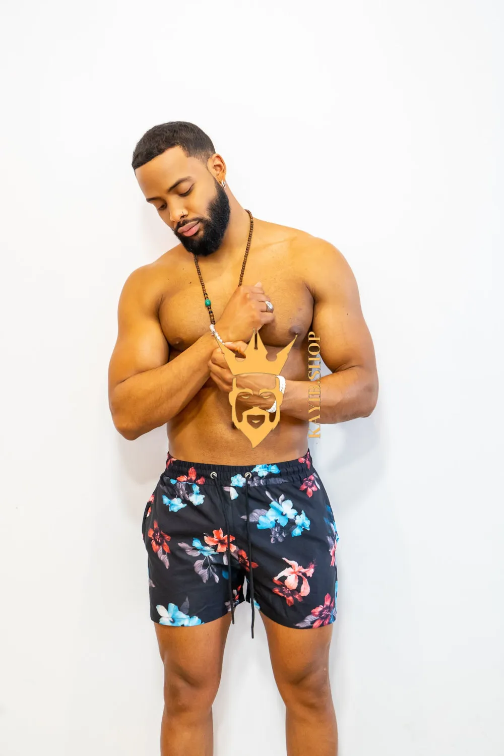 Kayib Floral Shorts - Make a Statement at the Beach with Trendsetting Style and Unmatched Comfort
