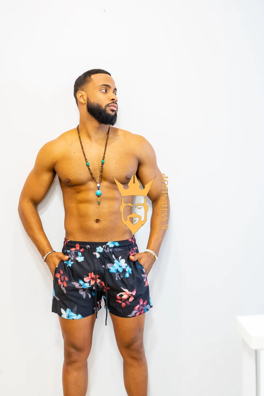 Kayib Floral Shorts - Make a Statement at the Beach with Trendsetting Style and Unmatched Comfort