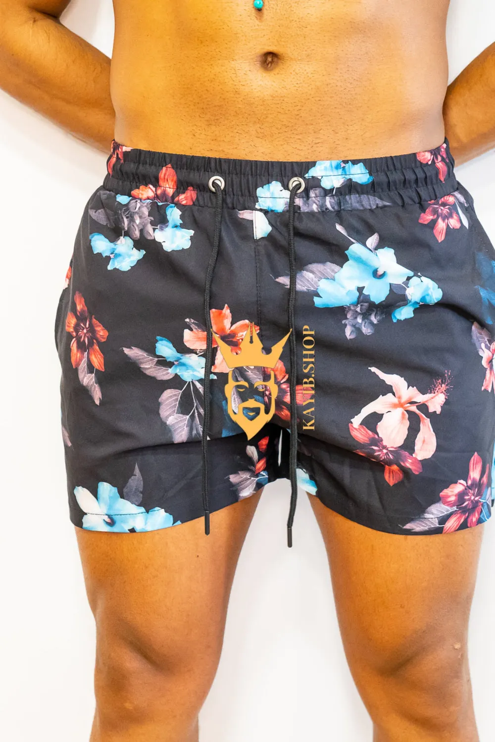 Kayib Floral Shorts - Make a Statement at the Beach with Trendsetting Style and Unmatched Comfort