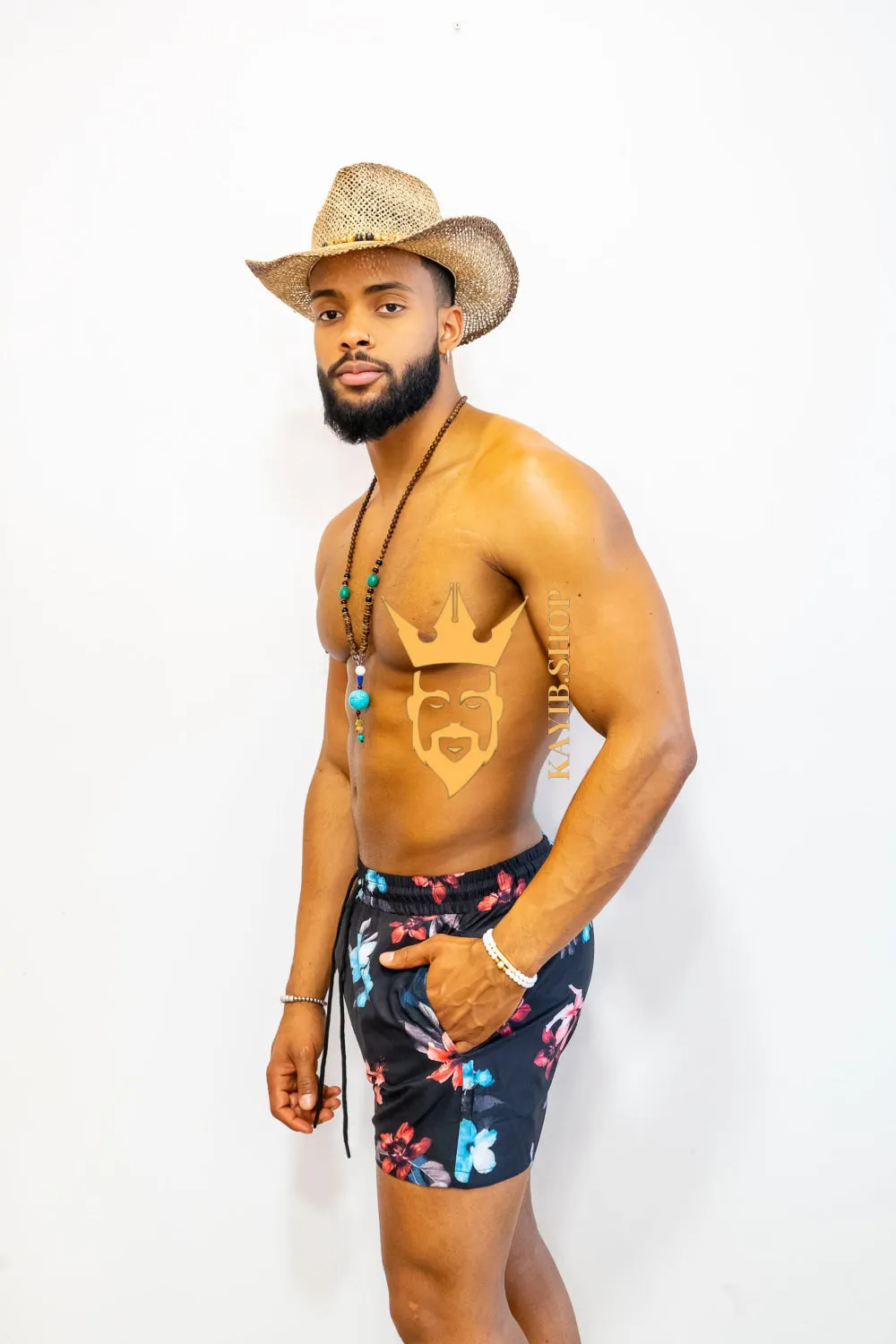Kayib Floral Shorts - Make a Statement at the Beach with Trendsetting Style and Unmatched Comfort