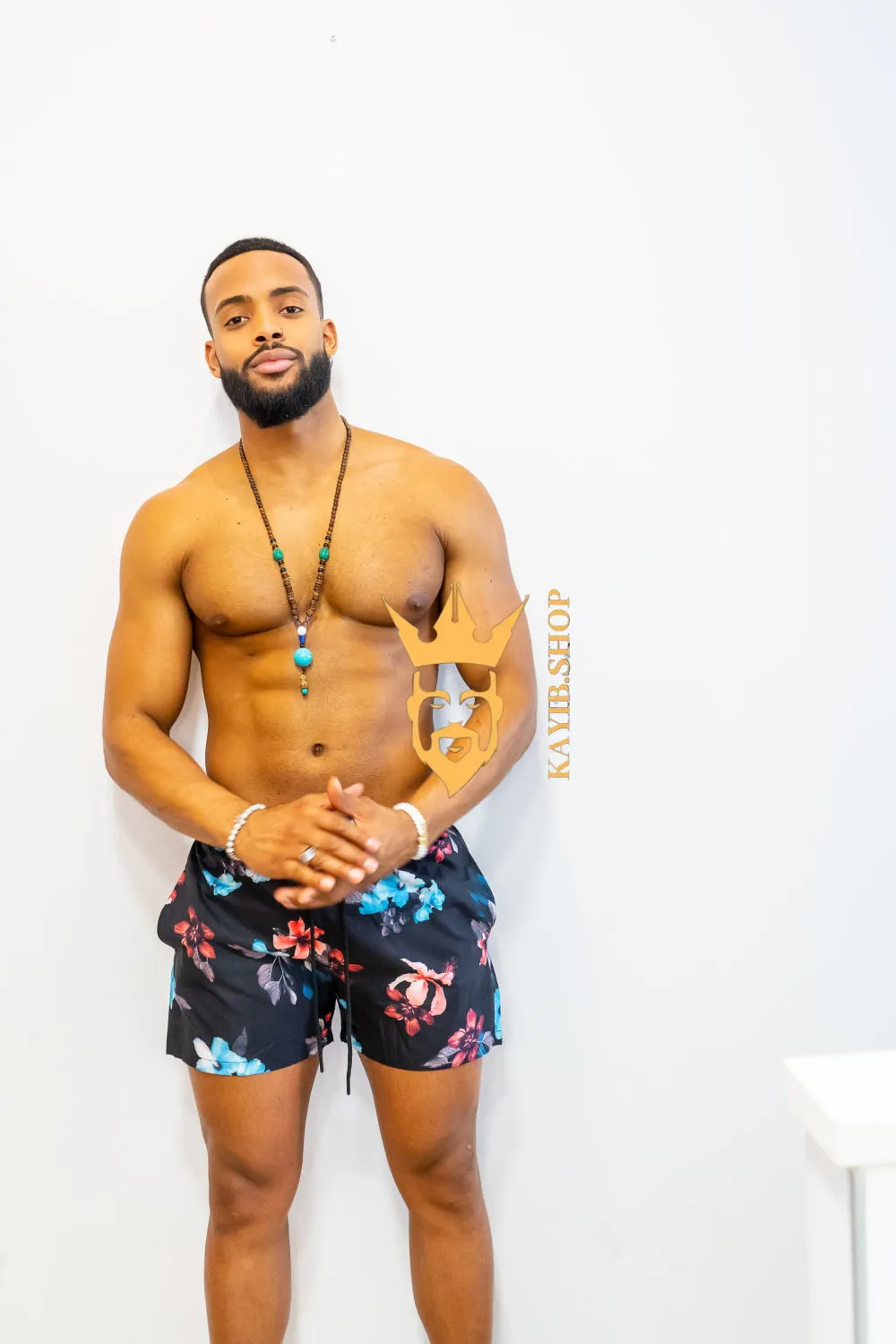 Kayib Floral Shorts - Make a Statement at the Beach with Trendsetting Style and Unmatched Comfort