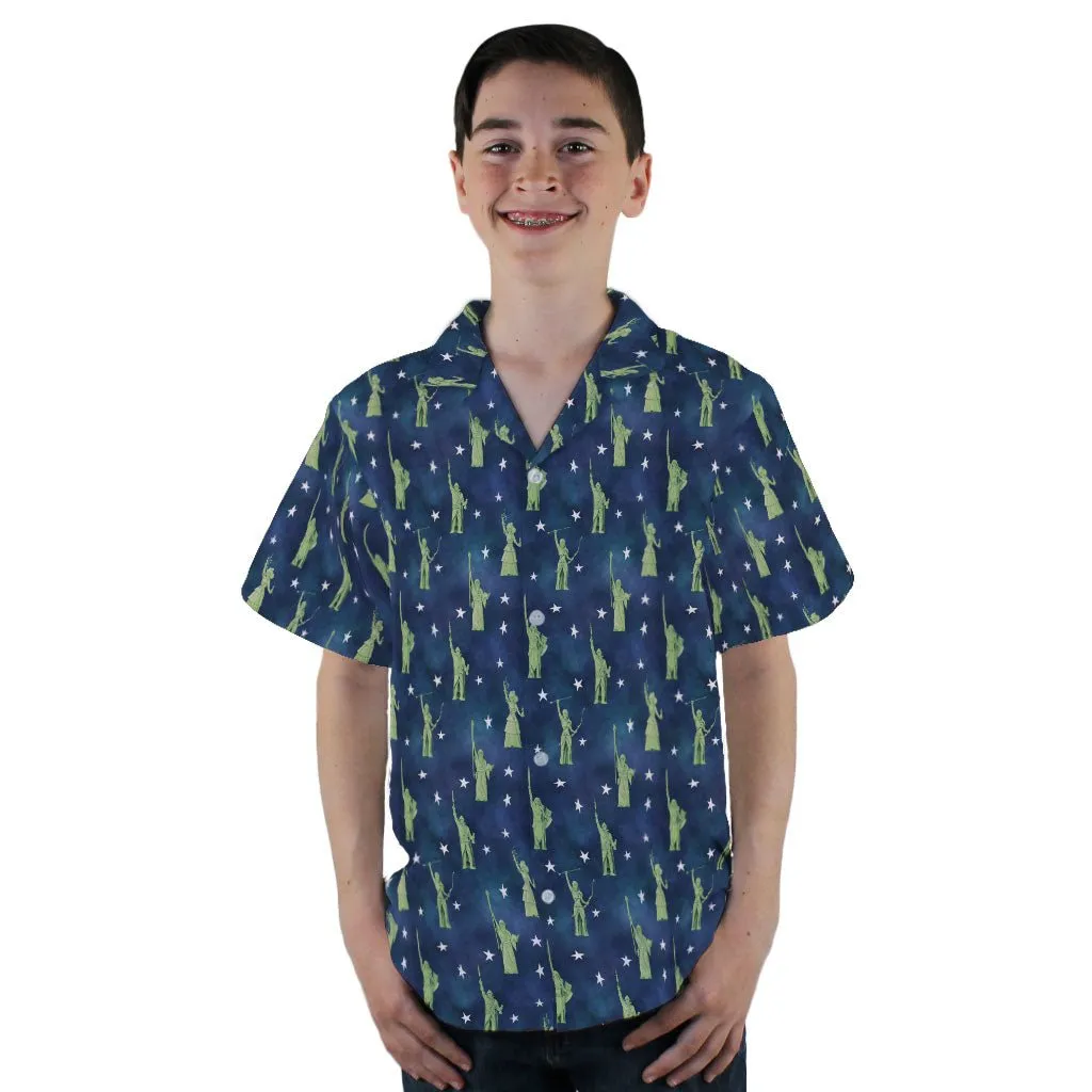 Lady Liberty DND Class Youth Hawaiian Shirt