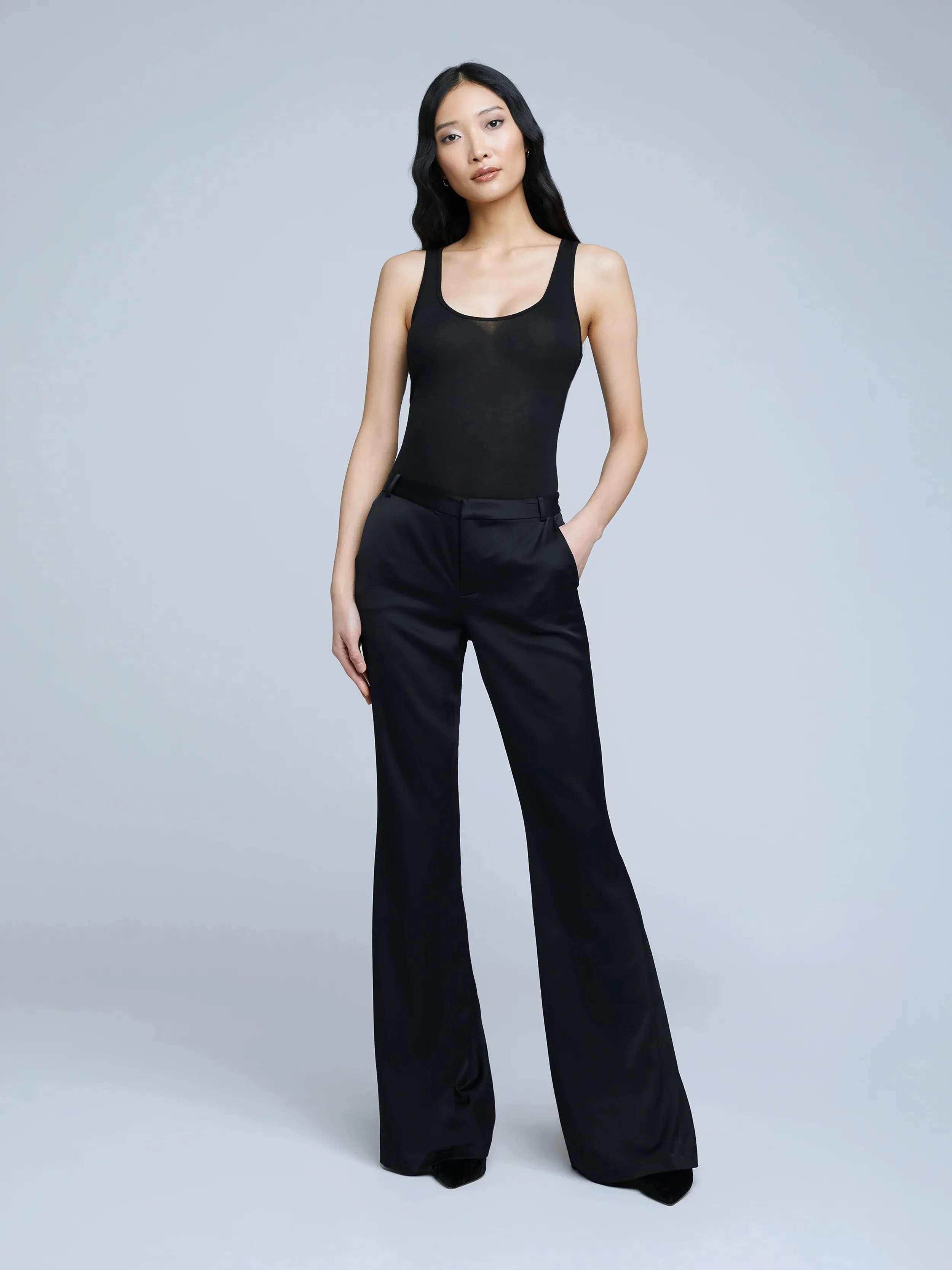 L'AGENCE Lane Trouser in Black