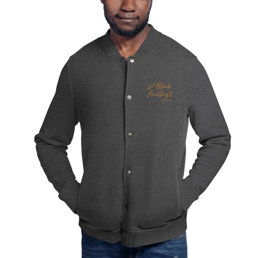 LoveBA- Embroidered Champion Bomber Jacket