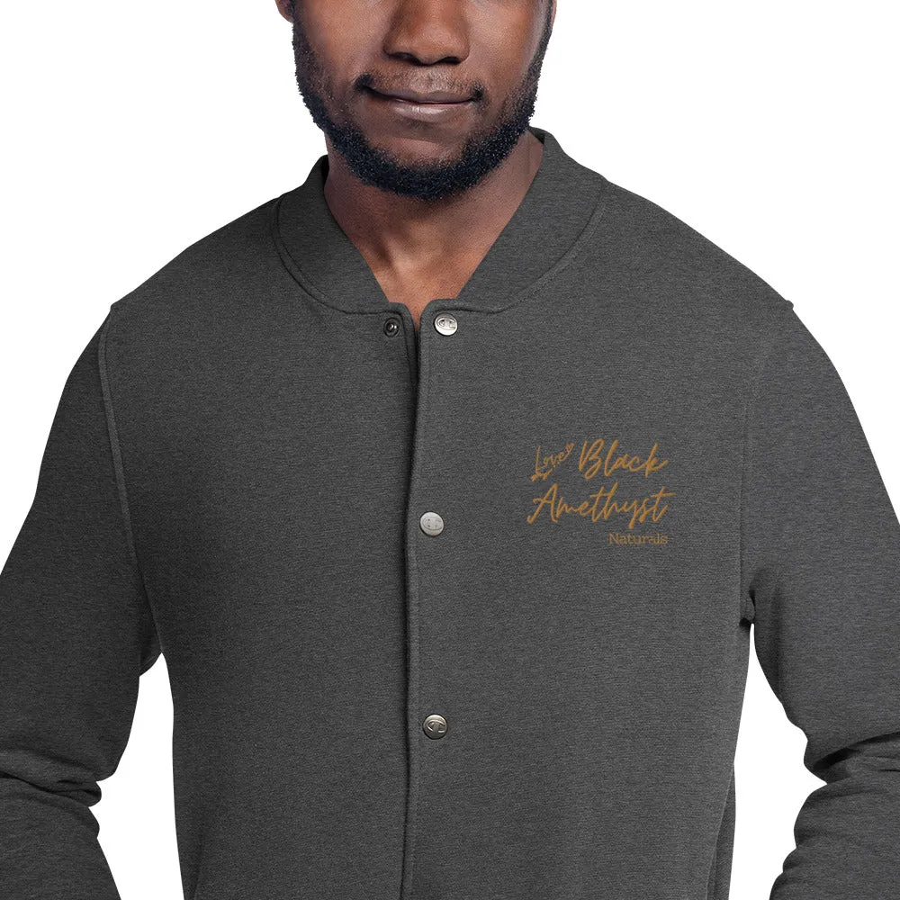 LoveBA- Embroidered Champion Bomber Jacket