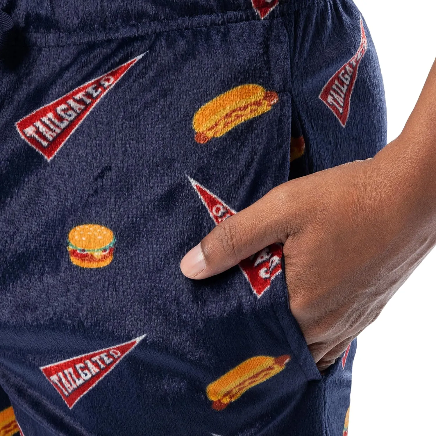 mens Lite Touch Fleece Sleep Pants