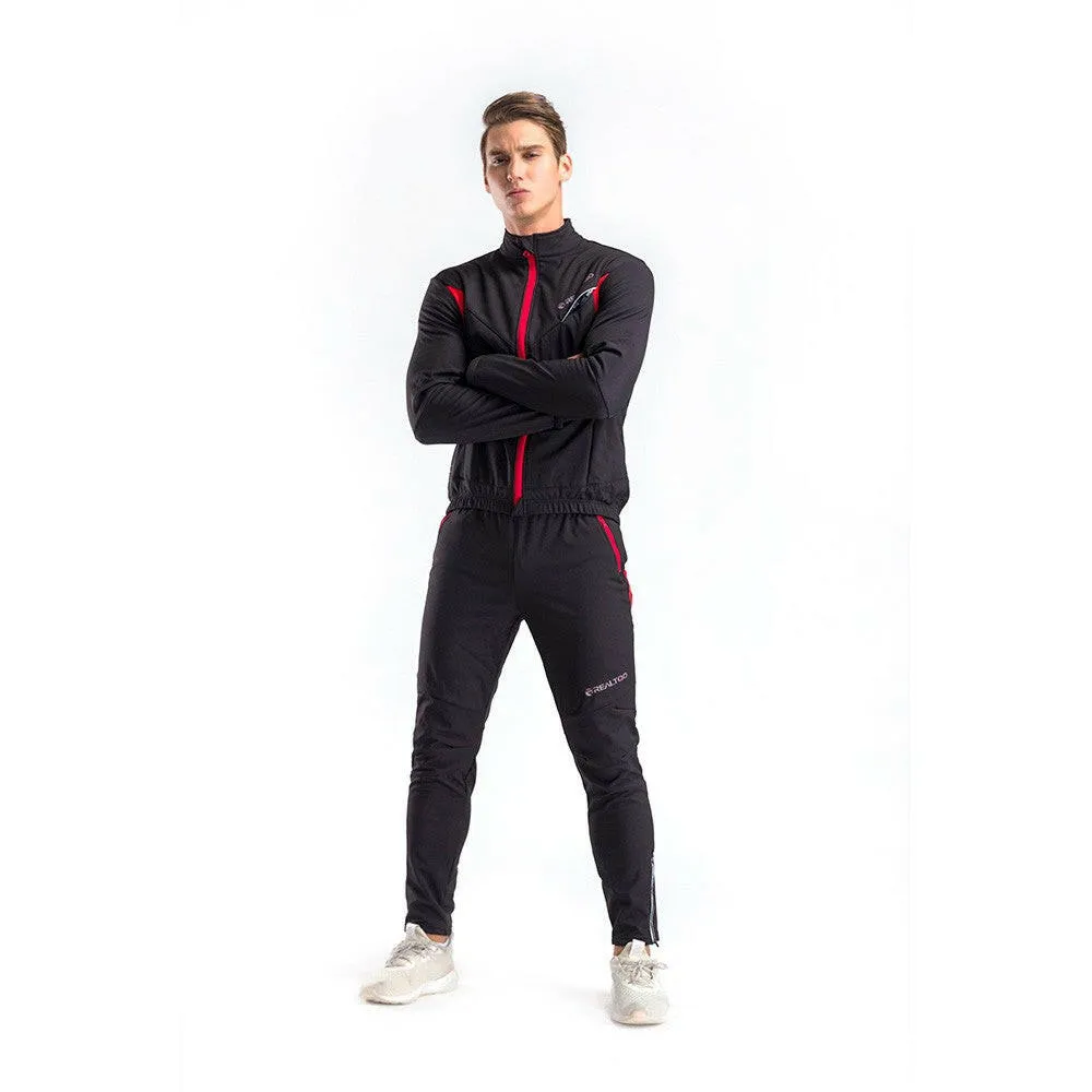 Men's Windproof Athletic Pants Winter Outdoor Sports MTB Bike Bicycle Cycling Riding Pants Trousers