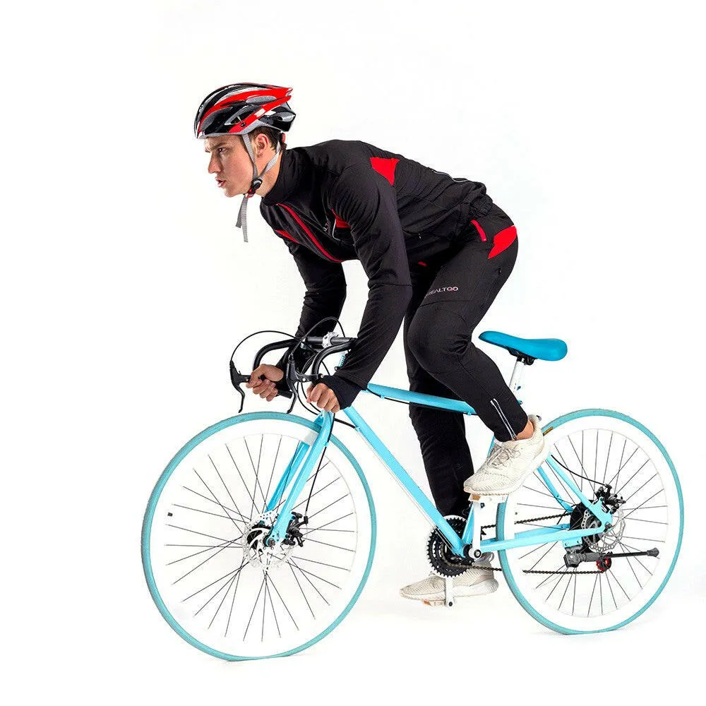 Men's Windproof Athletic Pants Winter Outdoor Sports MTB Bike Bicycle Cycling Riding Pants Trousers