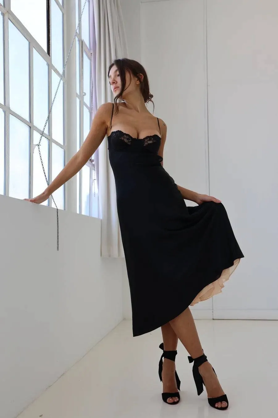 Mirror Palais - Ballet Dress in Noir