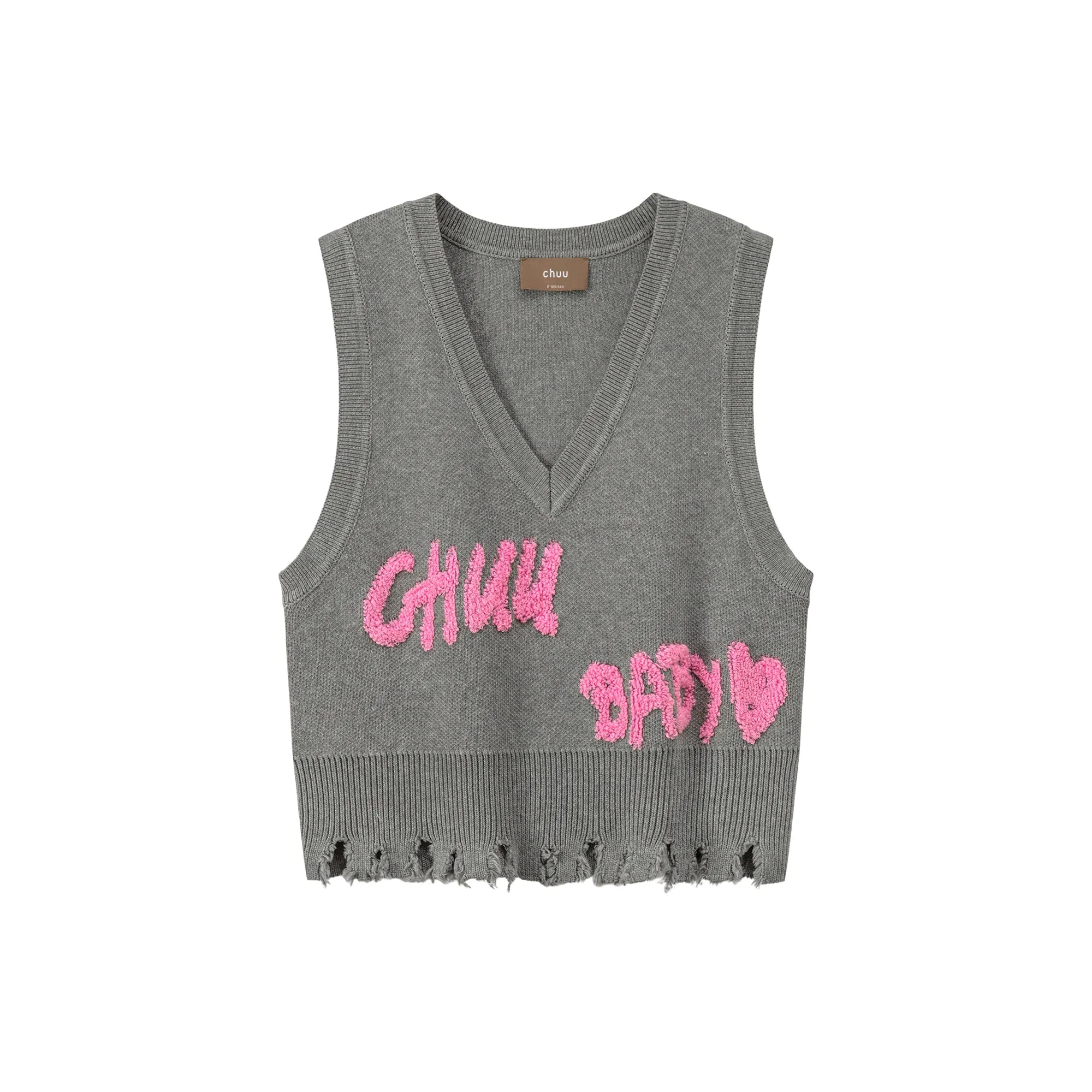 My Heart Is Pounding Knit Vest