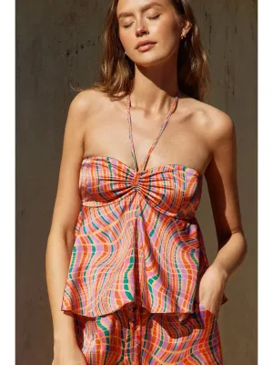 NB Disco Halter Flared